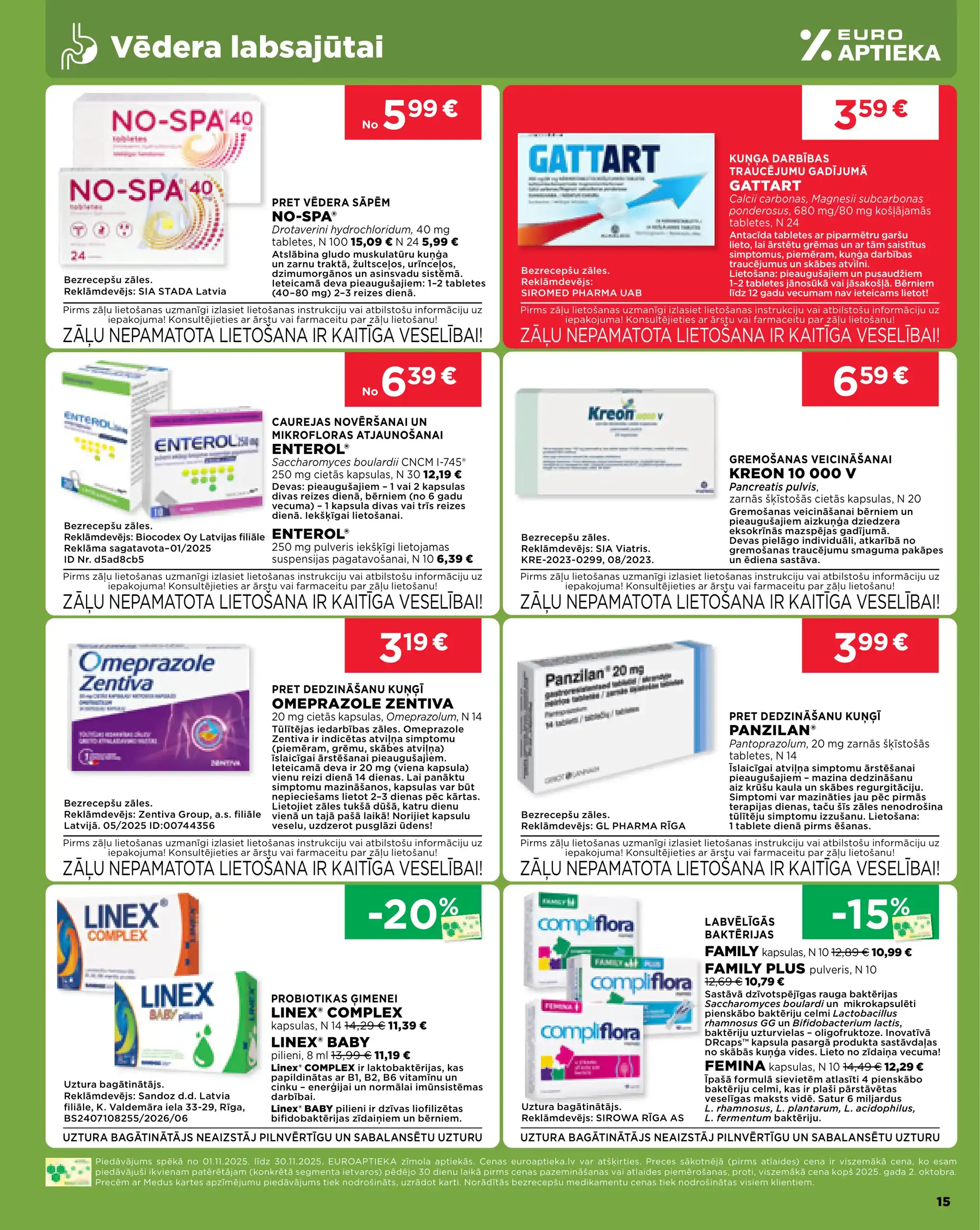 EUROAPTIEKA 01-11-2025-30-11-2025 Page 15
