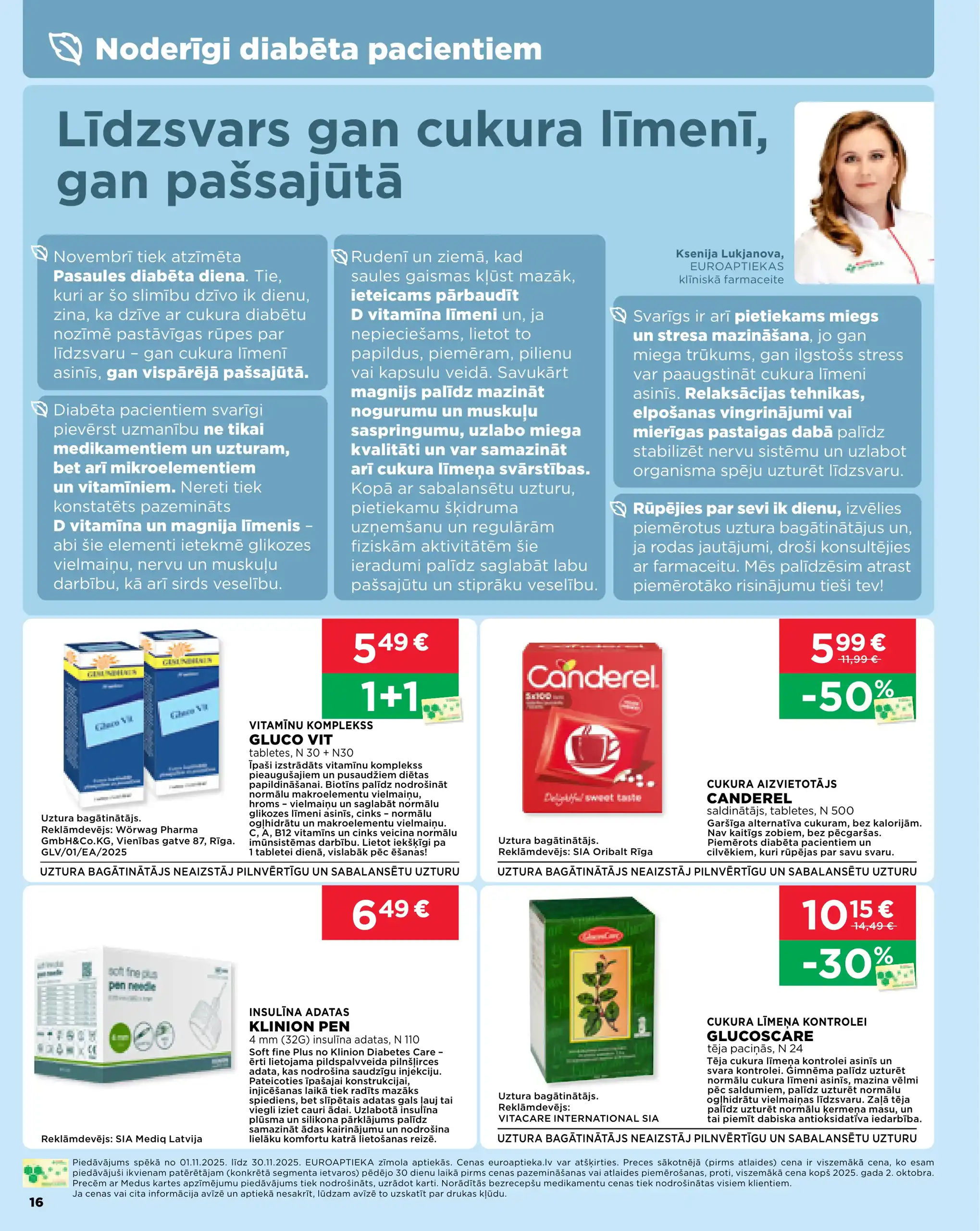 EUROAPTIEKA 01-11-2025-30-11-2025 Page 16