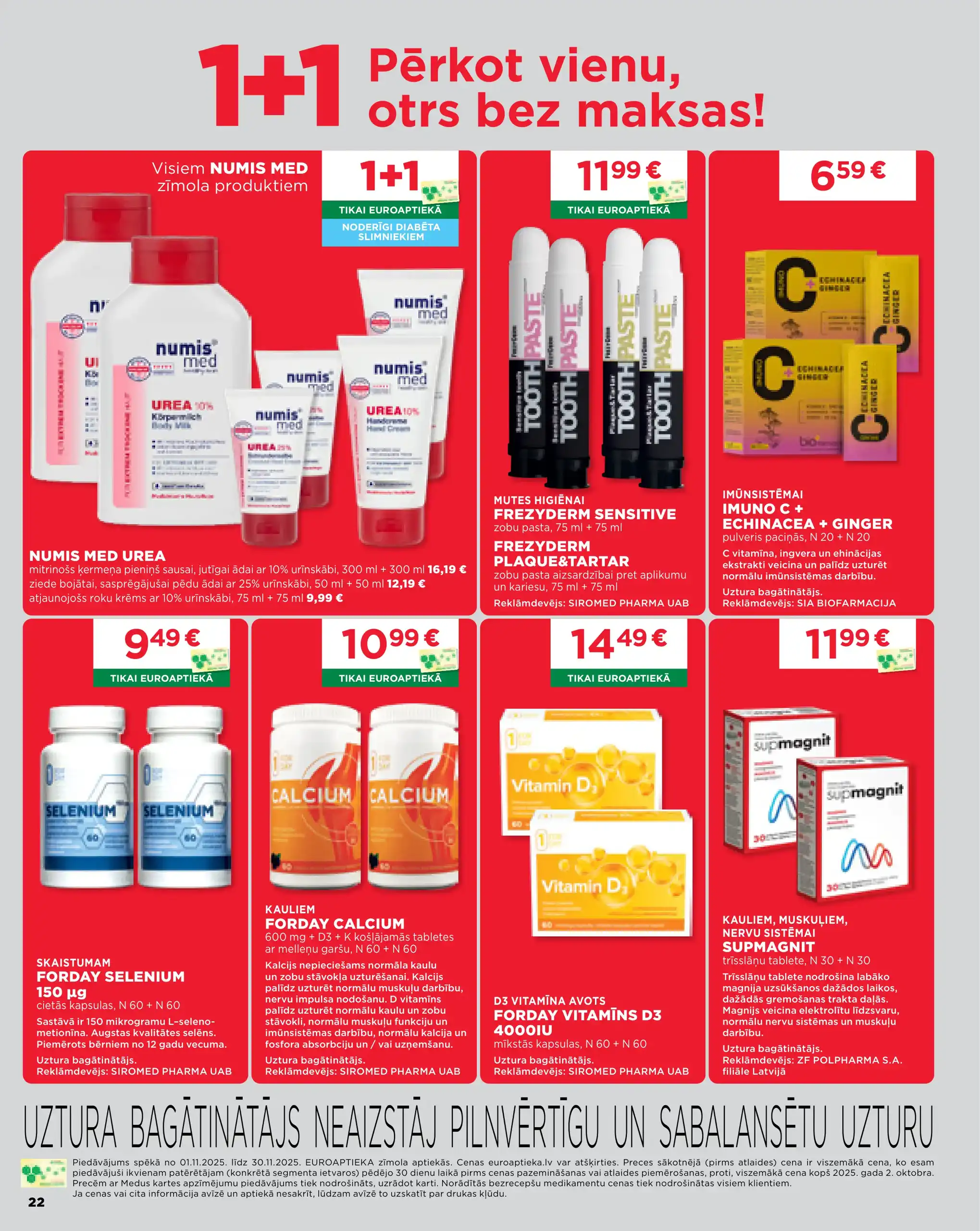 EUROAPTIEKA 01-11-2025-30-11-2025 Page 22