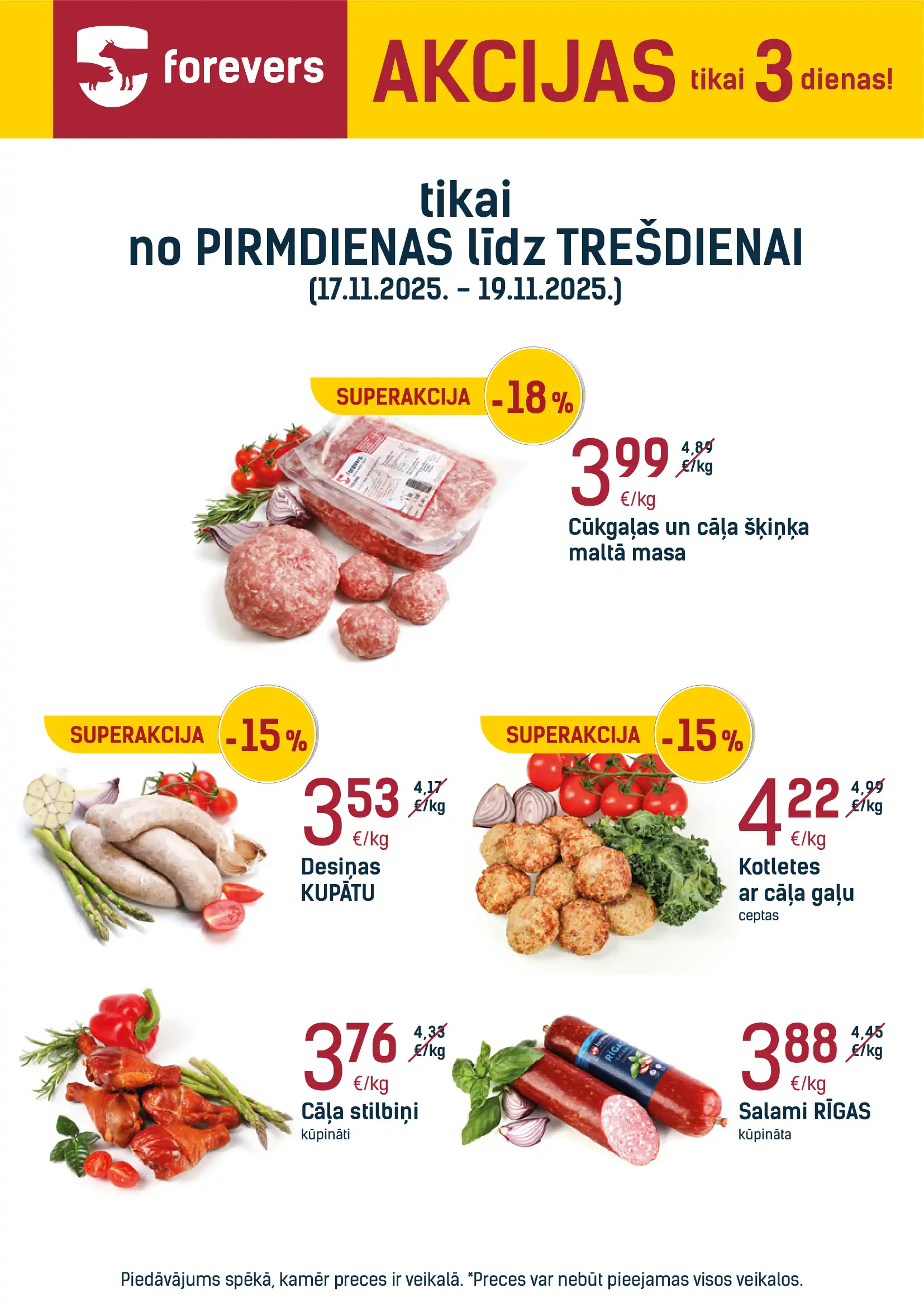 Forevers 17-11-2025-19-11-2025