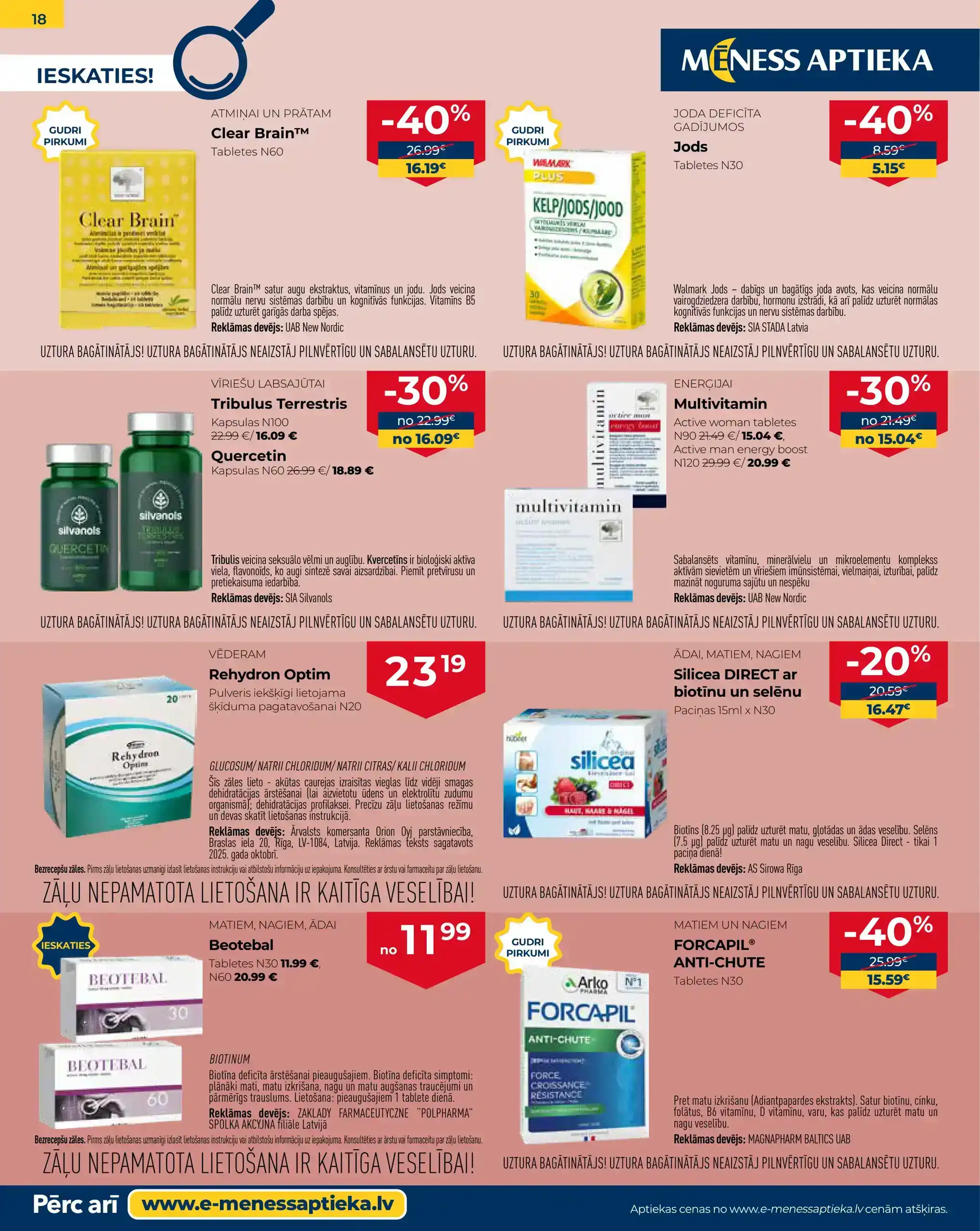 Mēness Aptieka 01-11-2025-30-11-2025 Page 18