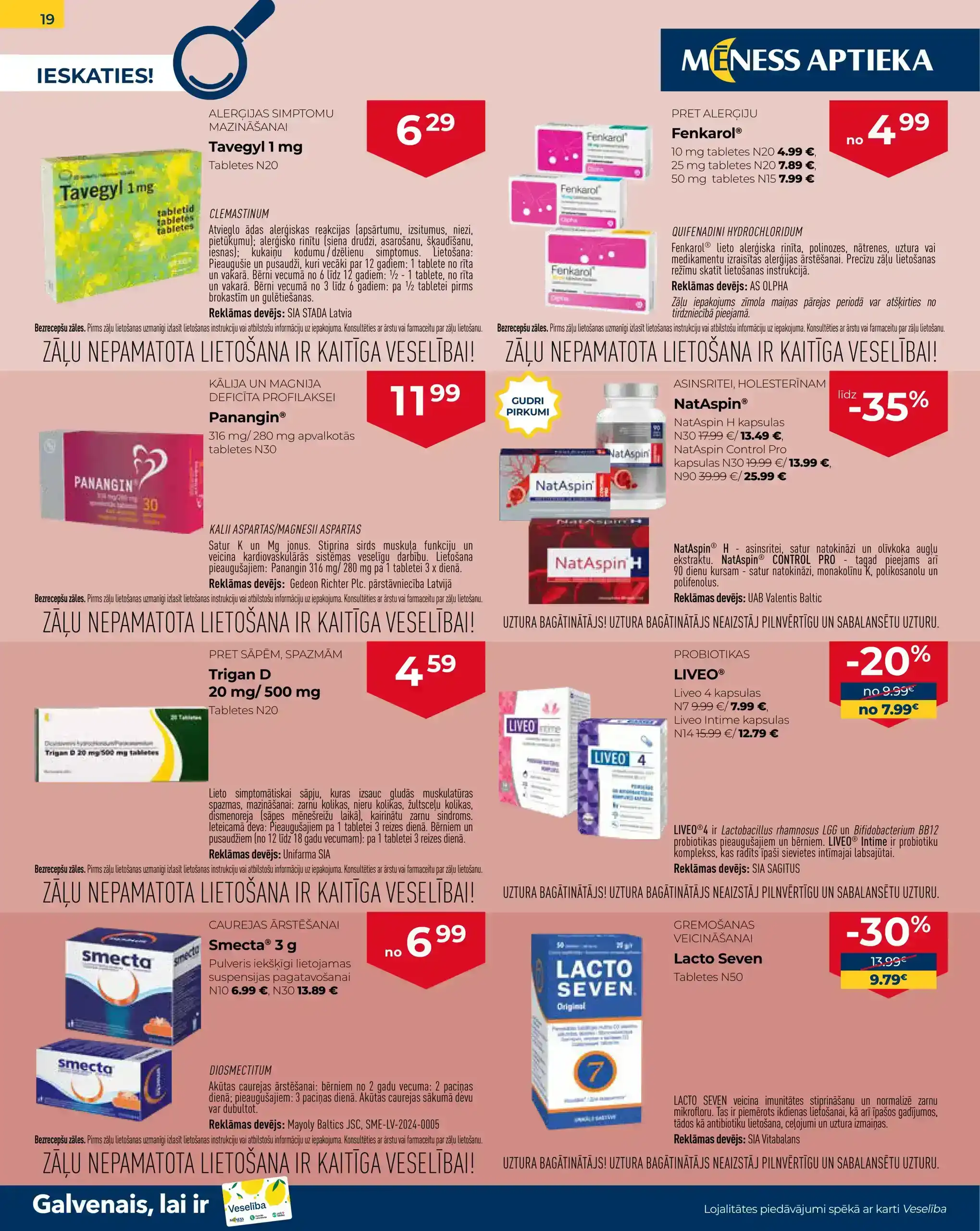 Mēness Aptieka 01-11-2025-30-11-2025 Page 19