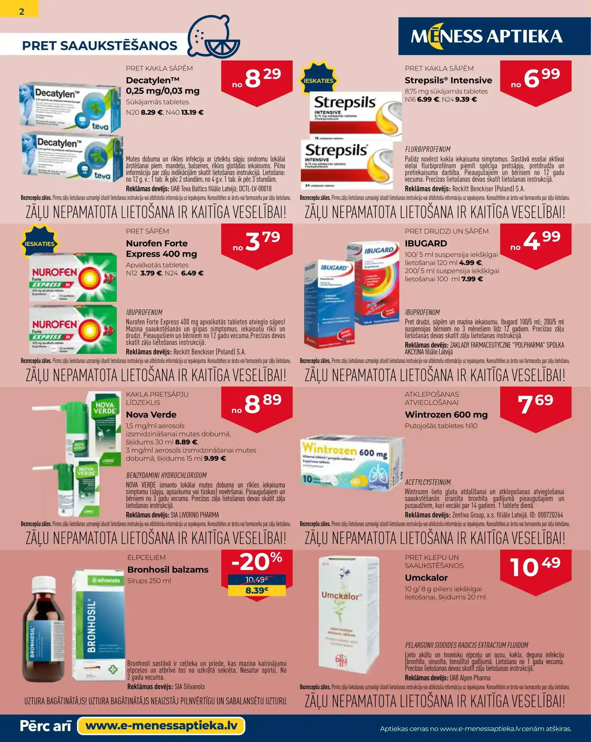 Mēness Aptieka 01-11-2025-30-11-2025 Page 2