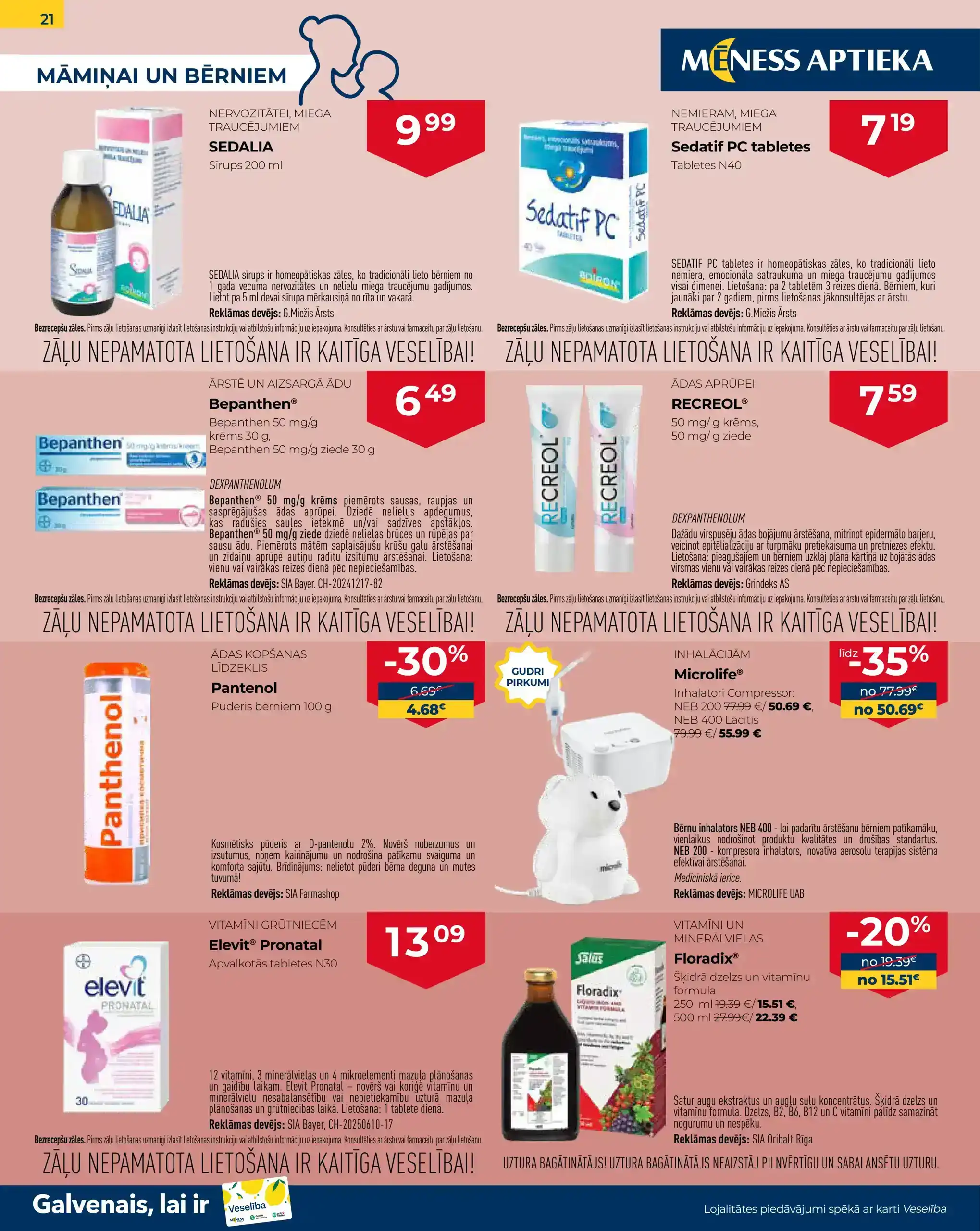 Mēness Aptieka 01-11-2025-30-11-2025 Page 21