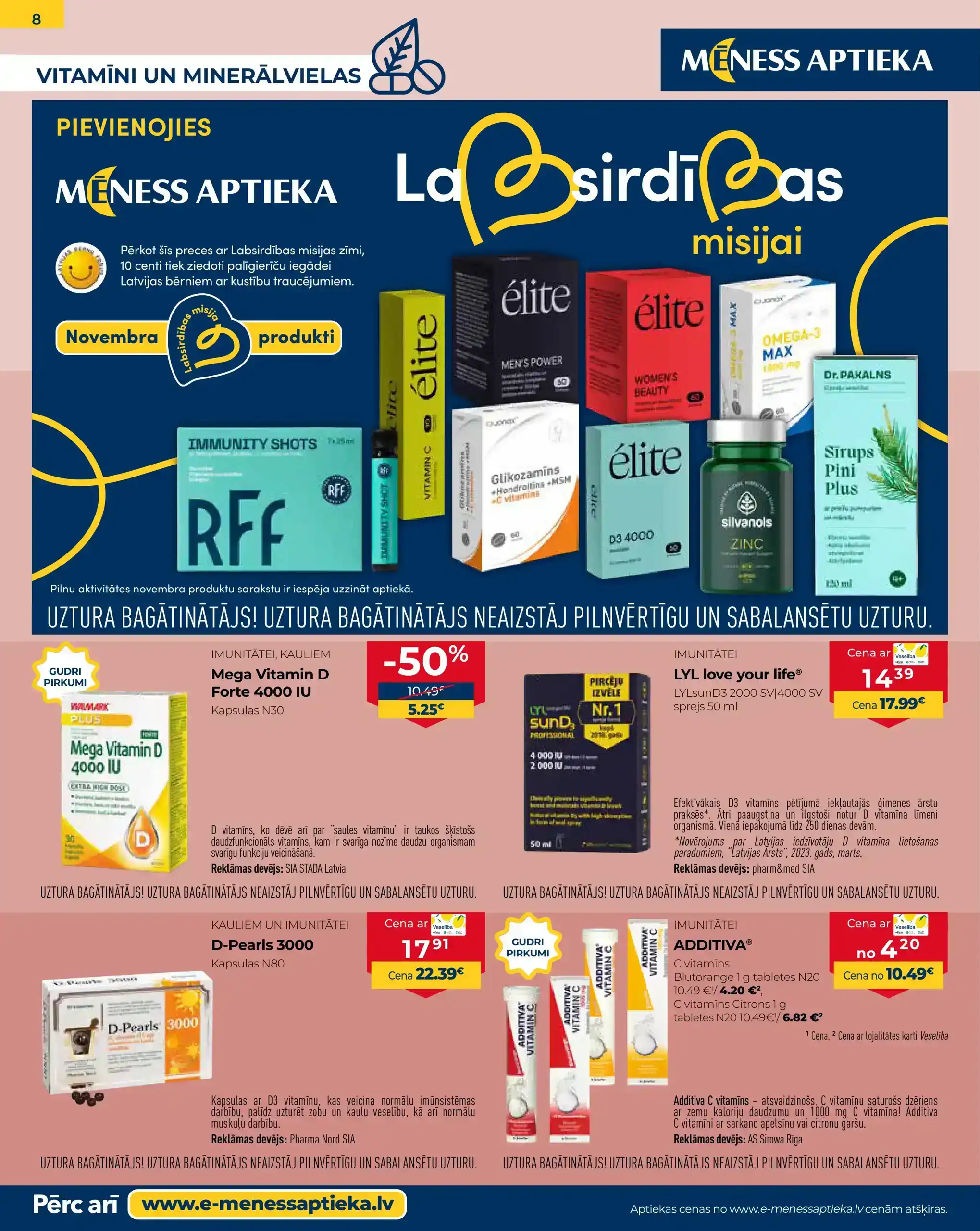 Mēness Aptieka 01-11-2025-30-11-2025 Page 8