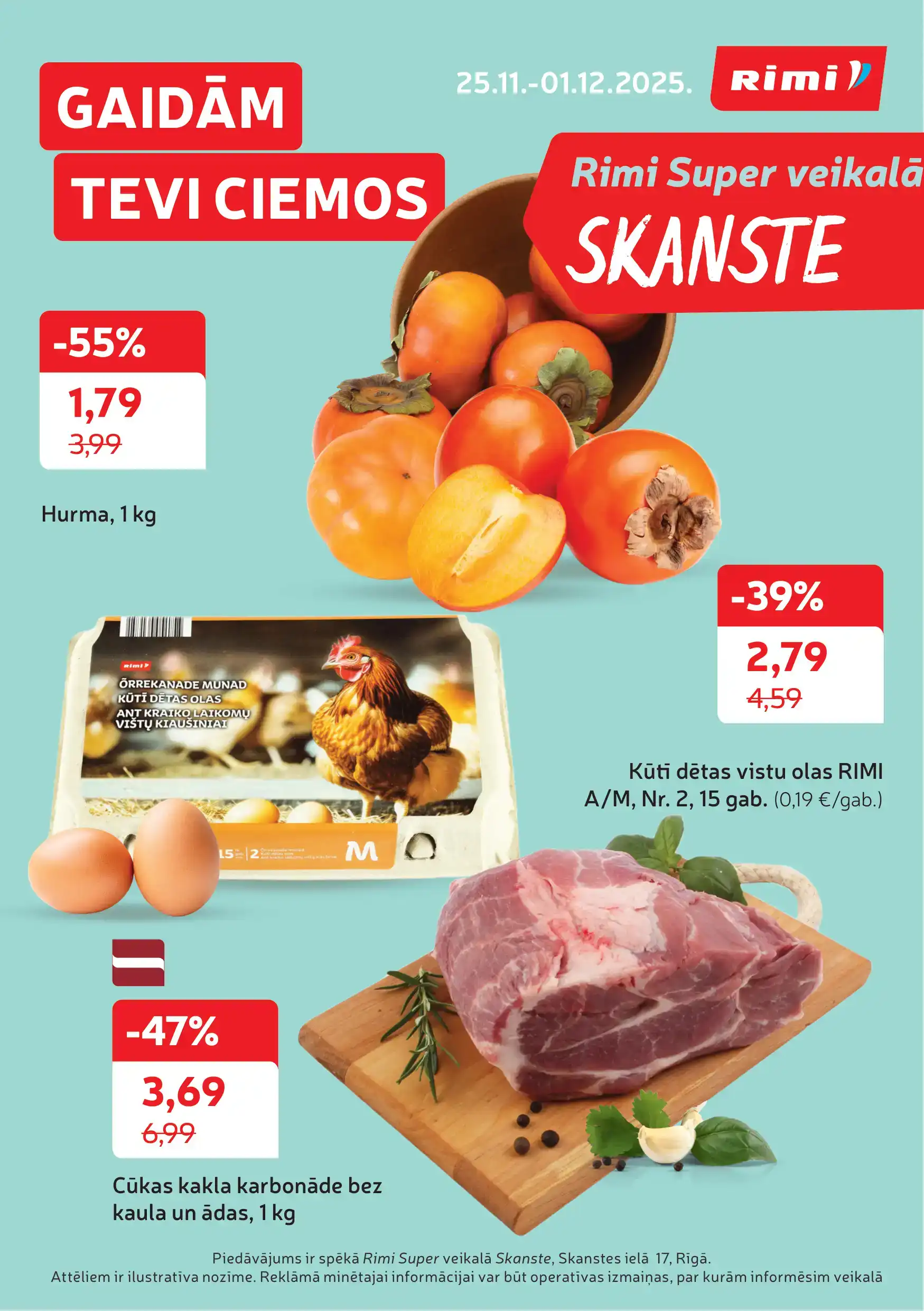 Rimi Super Skanste 25-11-2025-01-12-2025 Page 1