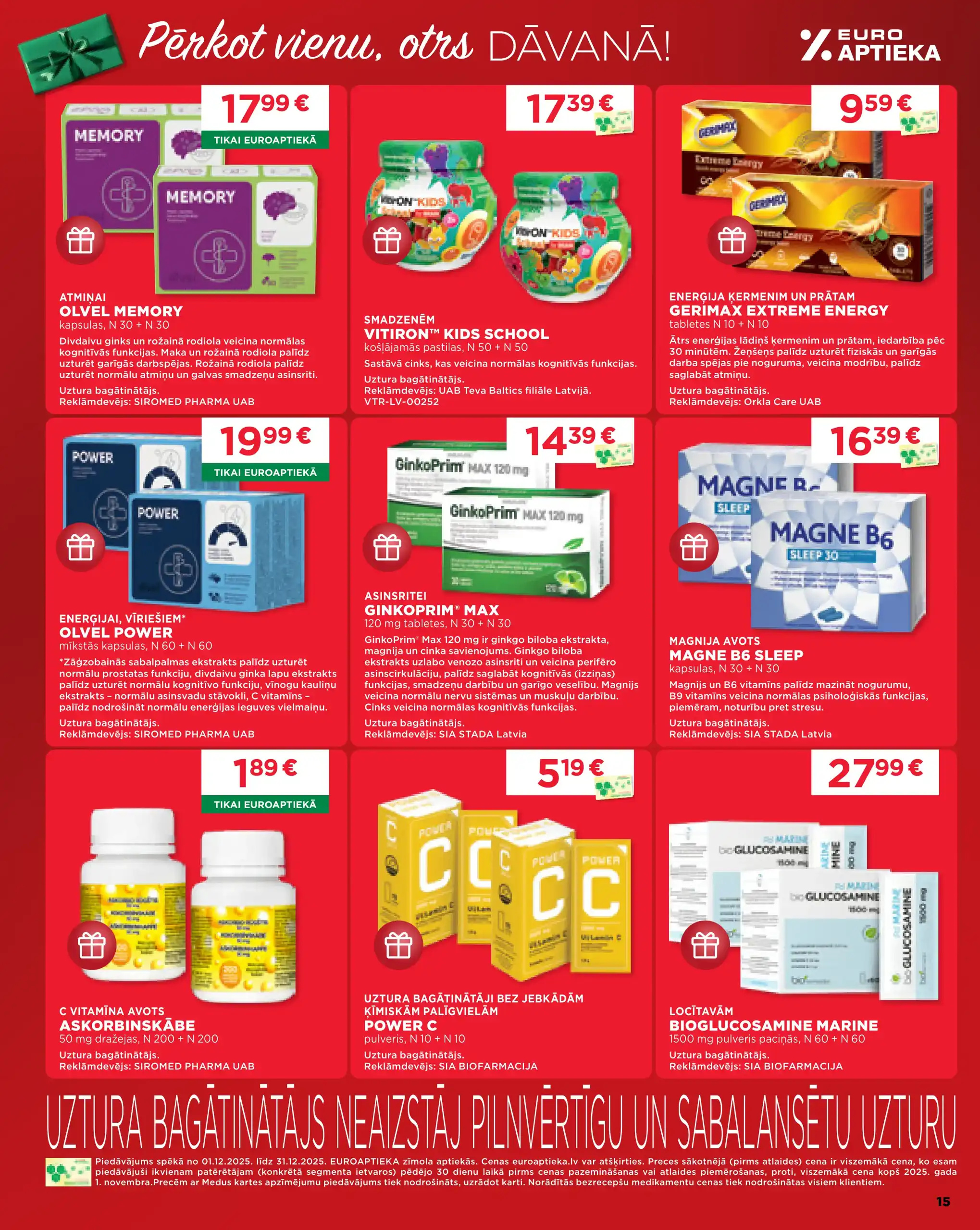 EUROAPTIEKA 01-12-2025-31-12-2025 Page 15