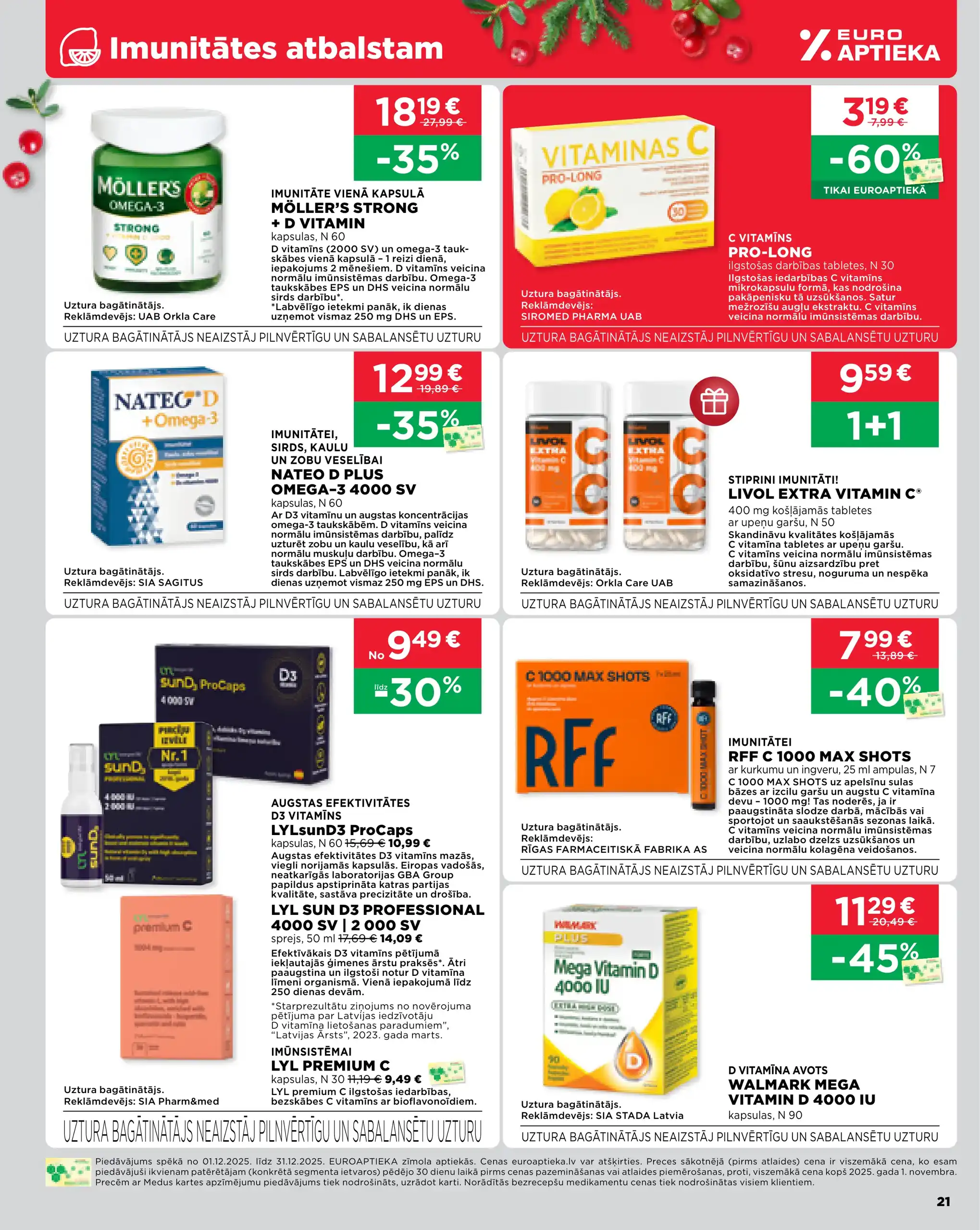 EUROAPTIEKA 01-12-2025-31-12-2025 Page 21