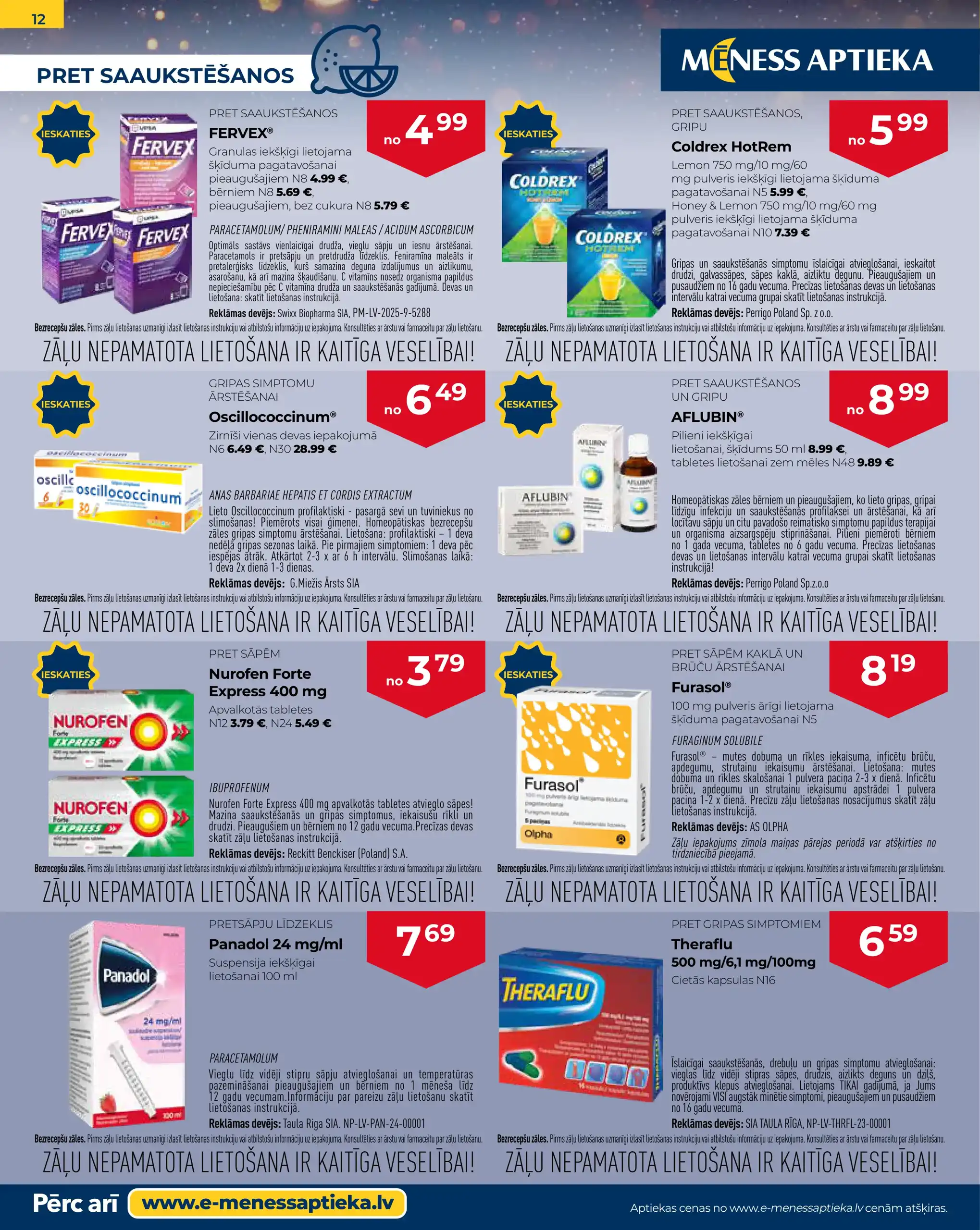Mēness Aptieka 01-12-2025-31-12-2025 Page 12