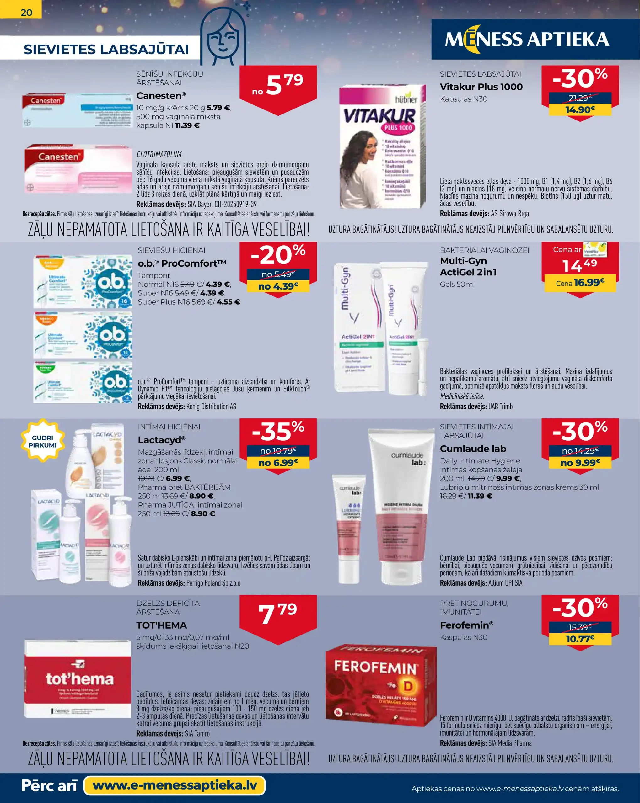 Mēness Aptieka 01-12-2025-31-12-2025 Page 20