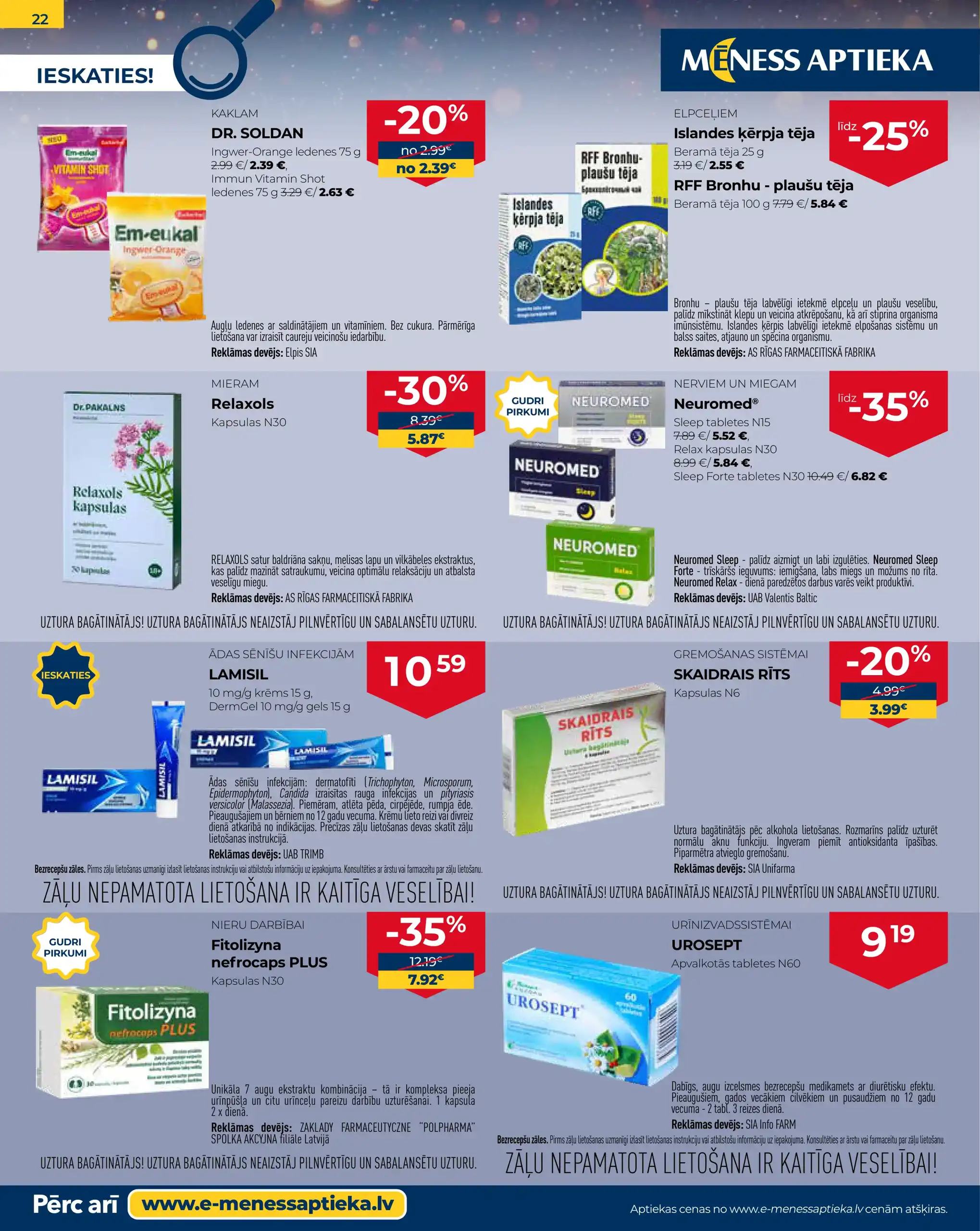 Mēness Aptieka 01-12-2025-31-12-2025 Page 22