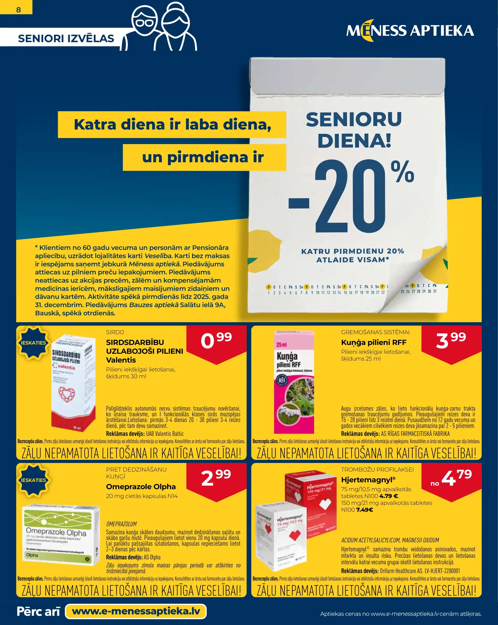 Mēness Aptieka 01-12-2025-31-12-2025 Page 8
