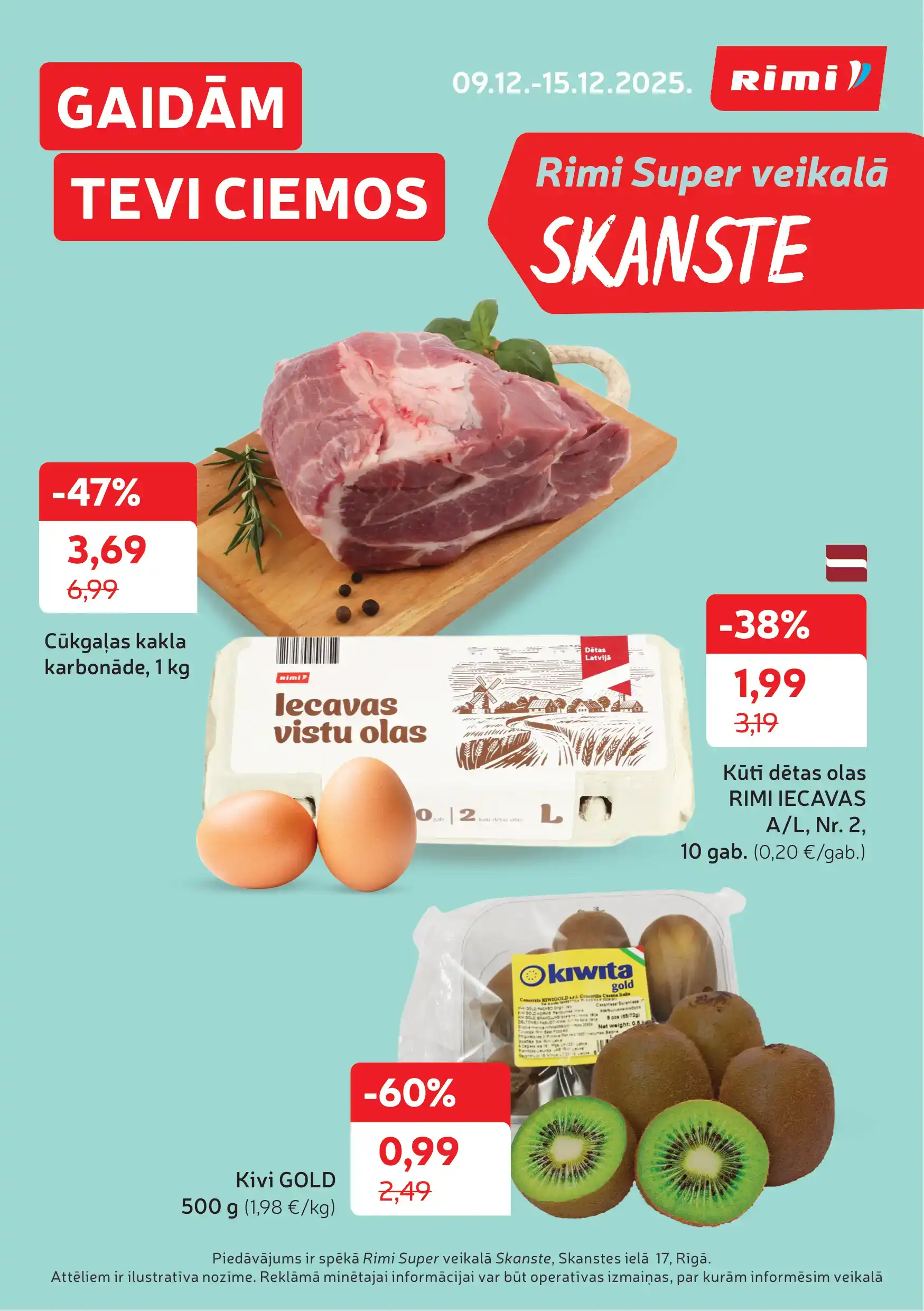 Rimi Super Skanste 09-12-2025-15-12-2025 Page 1