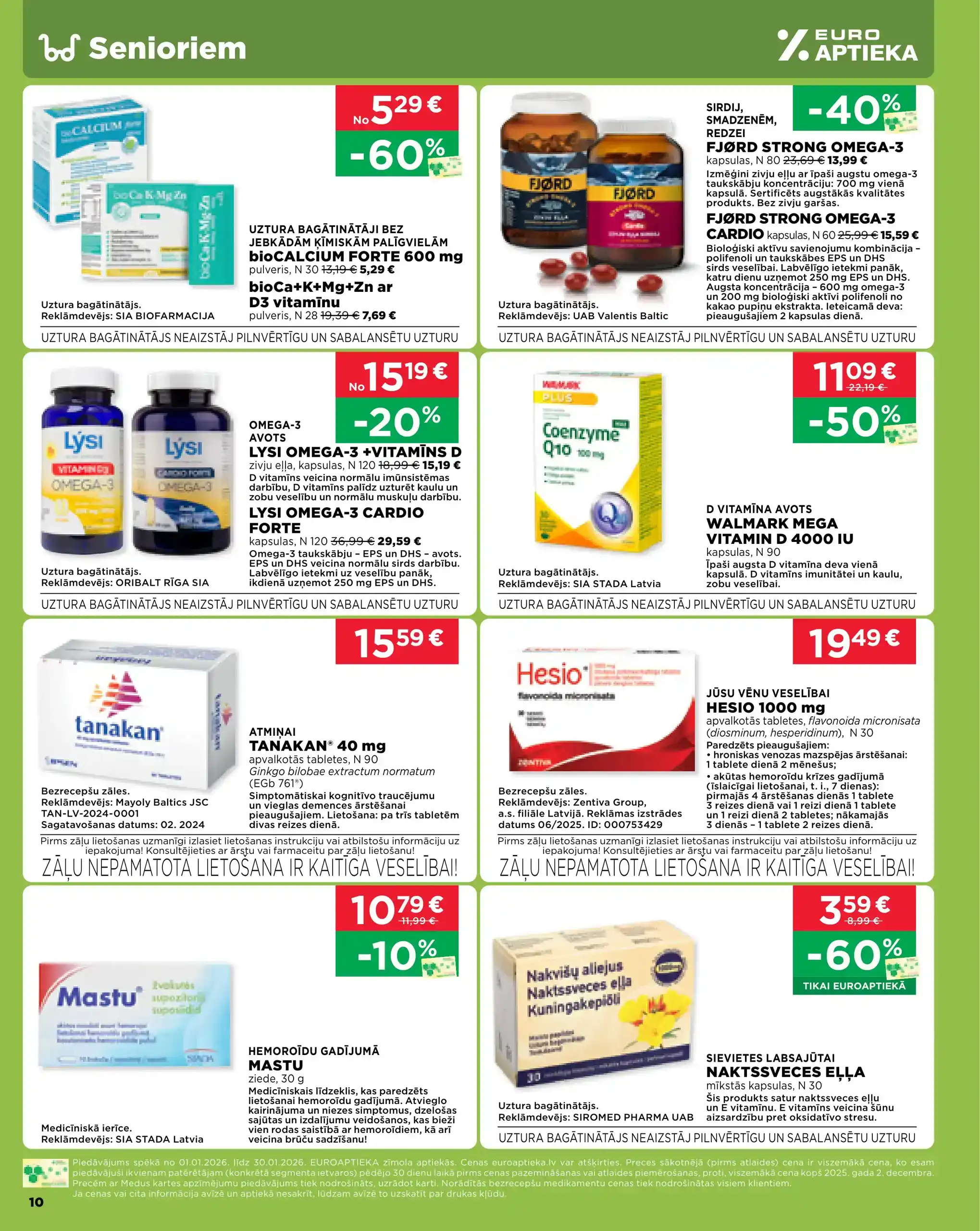 EUROAPTIEKA 01-01-2026-30-01-2026 Page 10
