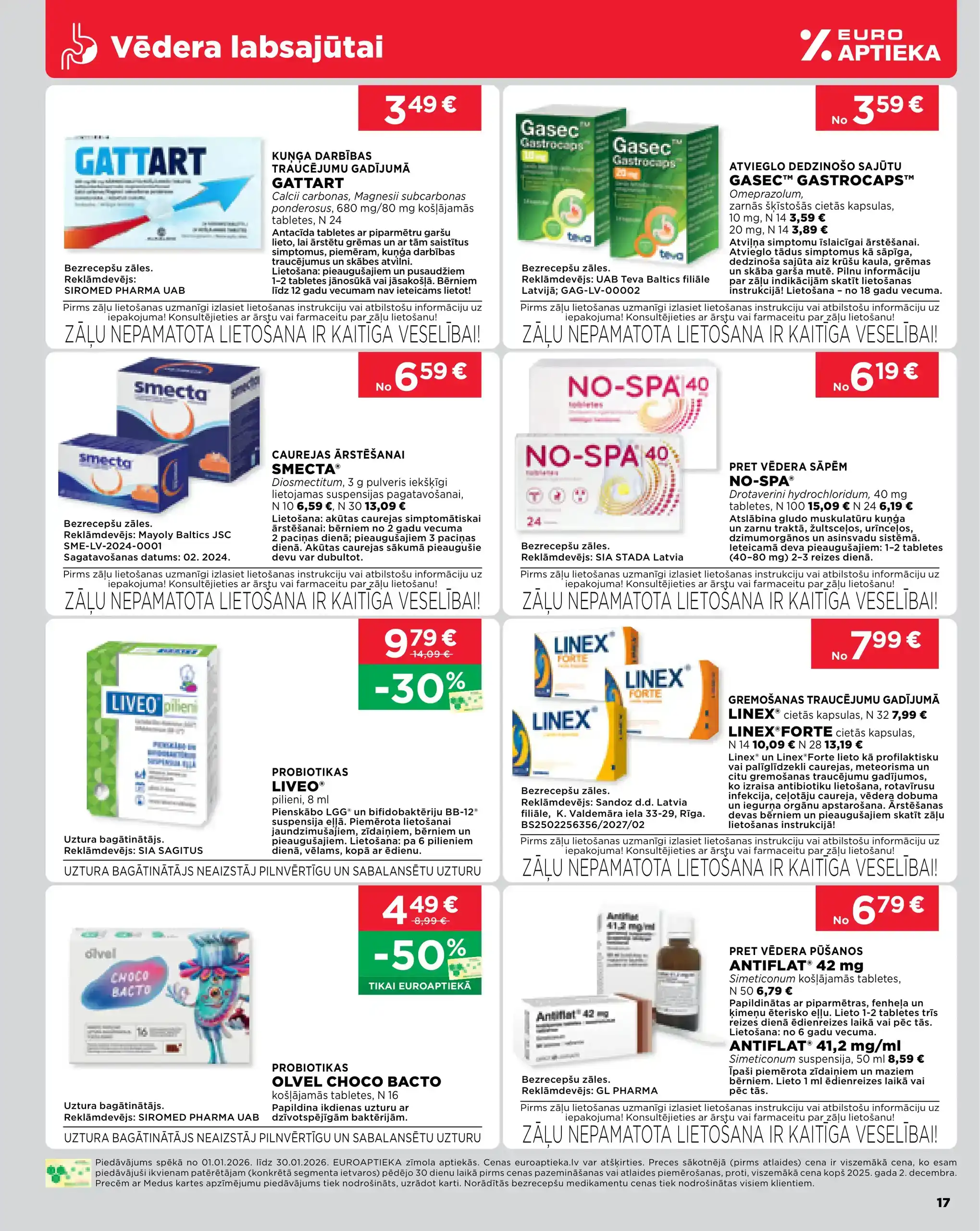 EUROAPTIEKA 01-01-2026-30-01-2026 Page 17
