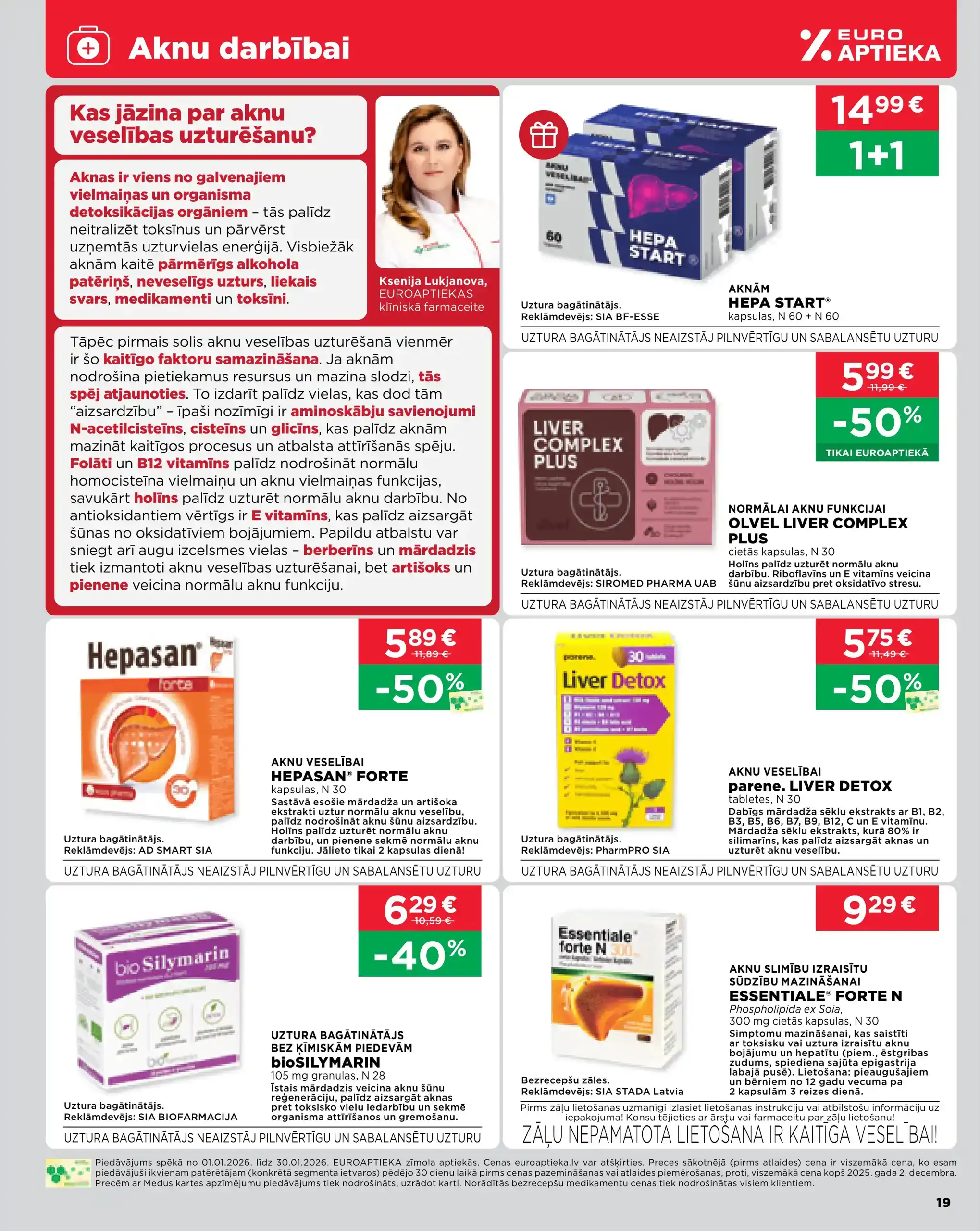 EUROAPTIEKA 01-01-2026-30-01-2026 Page 19