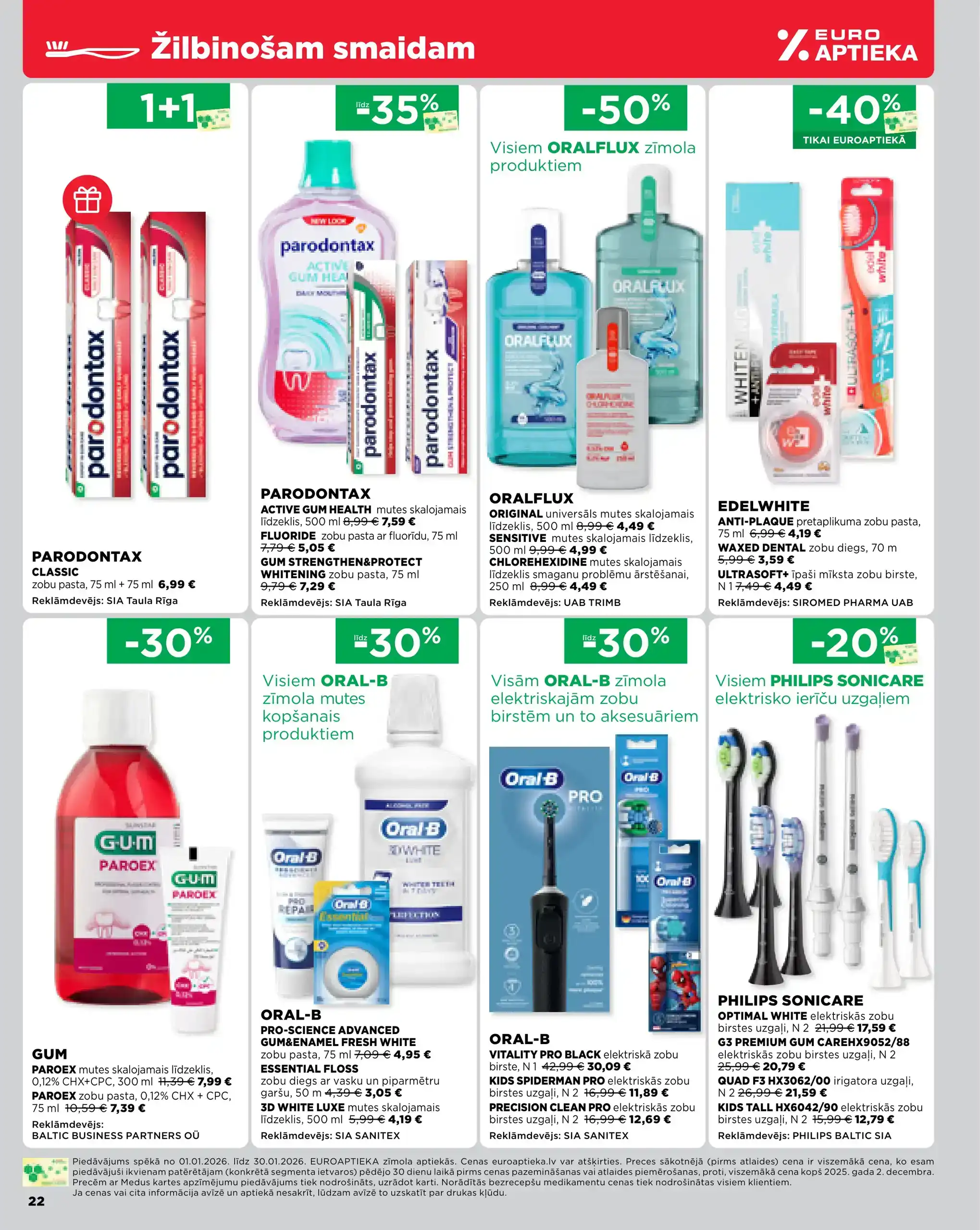 EUROAPTIEKA 01-01-2026-30-01-2026 Page 22