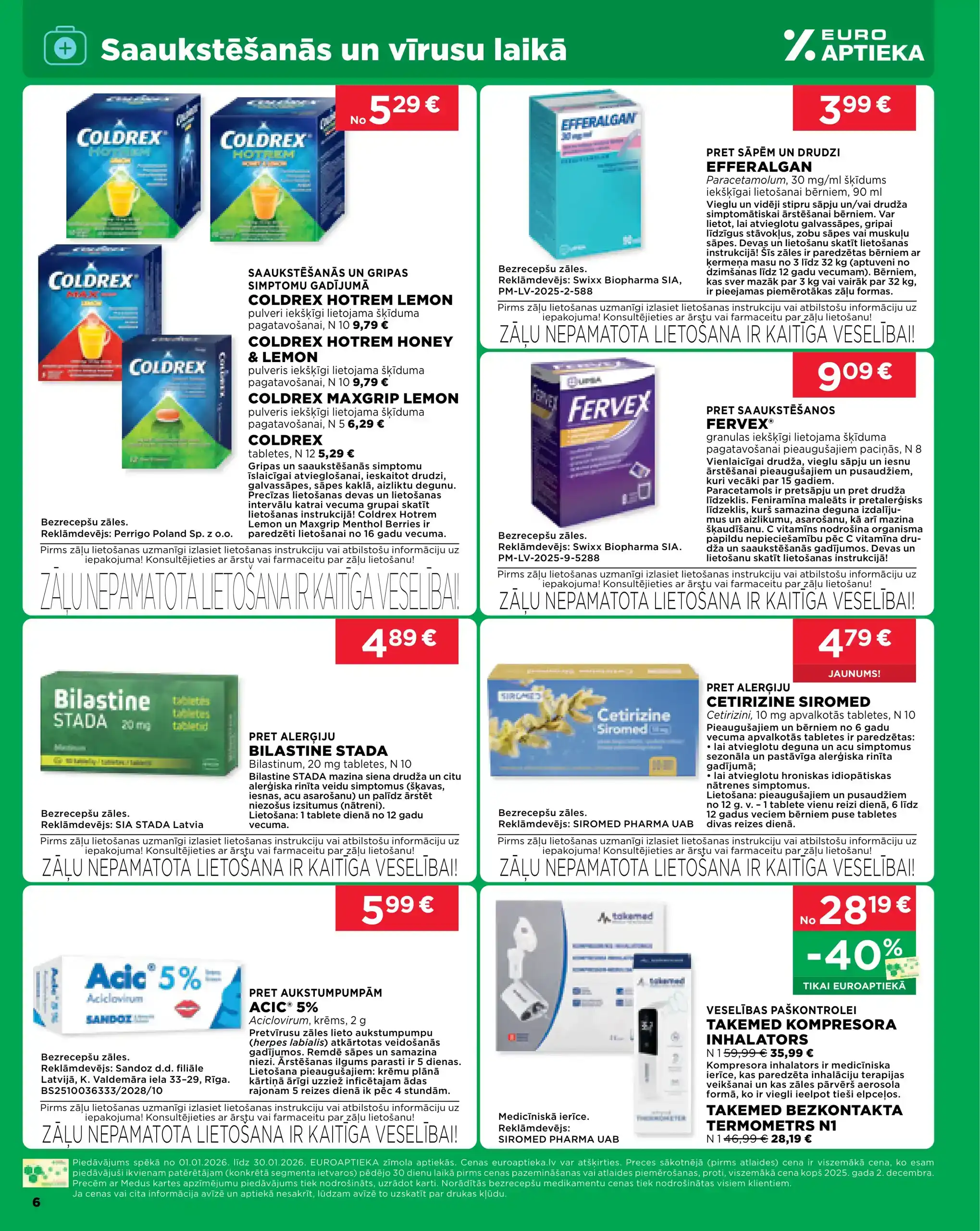 EUROAPTIEKA 01-01-2026-30-01-2026 Page 6