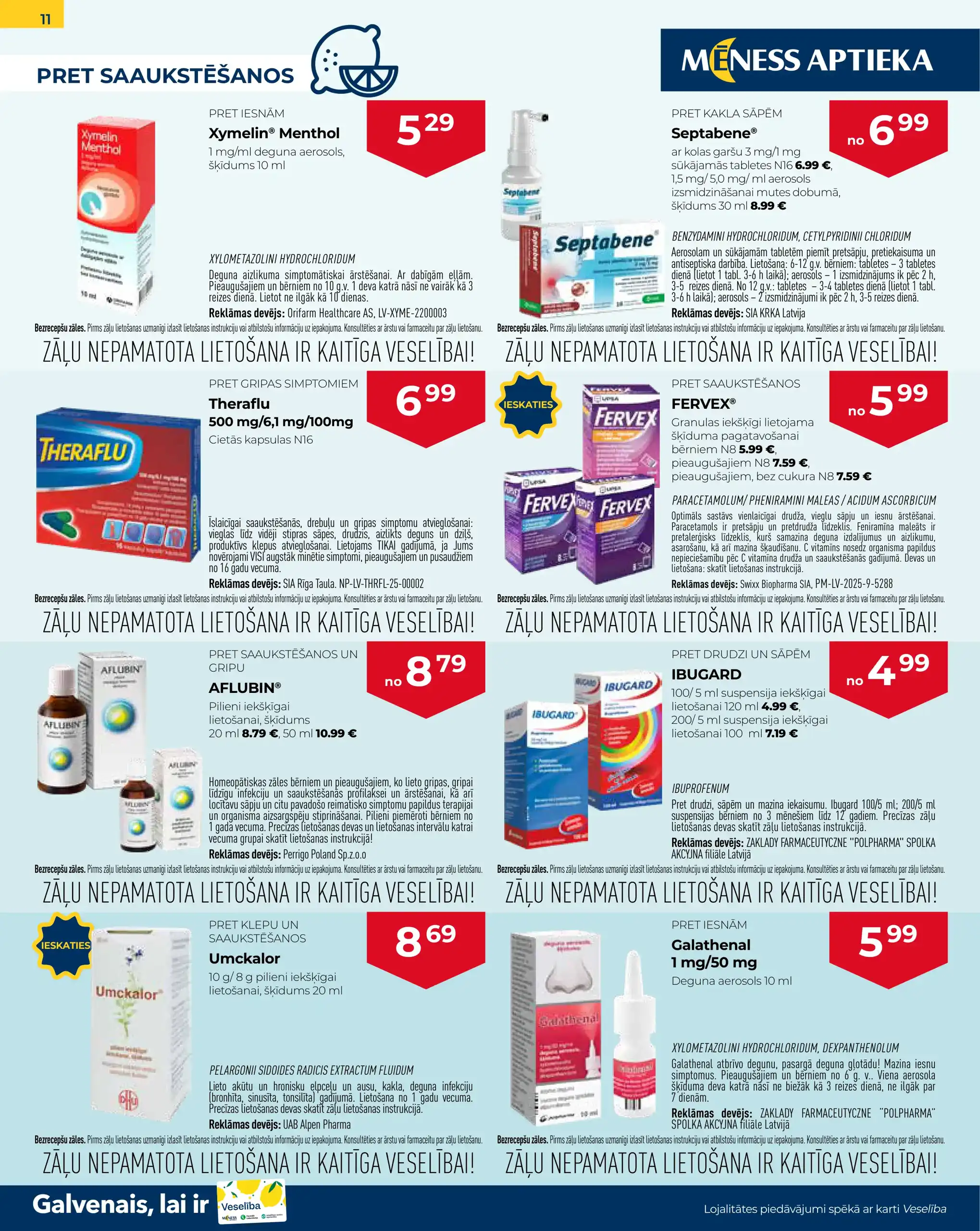 Mēness Aptieka 01-01-2026-31-01-2026 Page 11