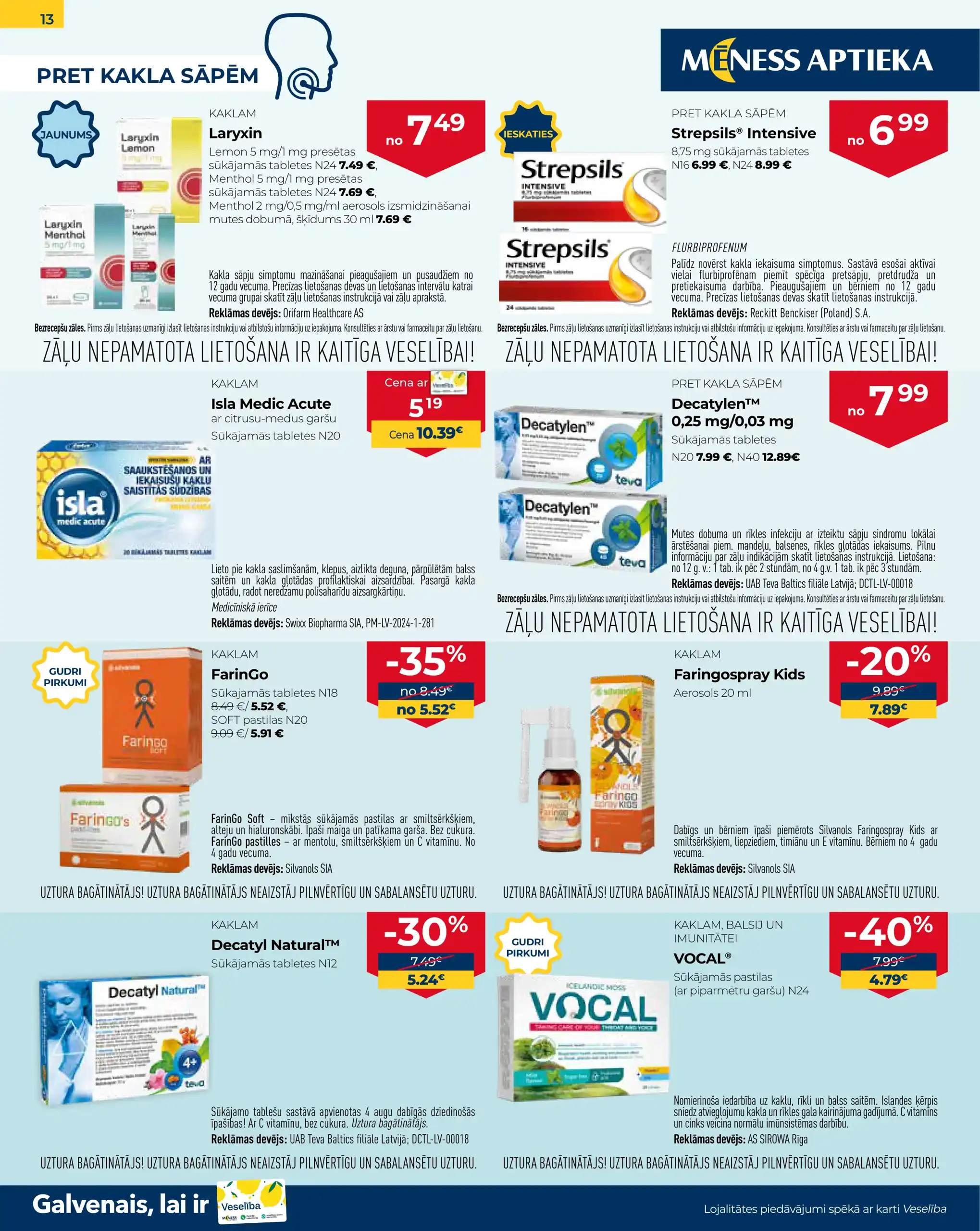 Mēness Aptieka 01-01-2026-31-01-2026 Page 13