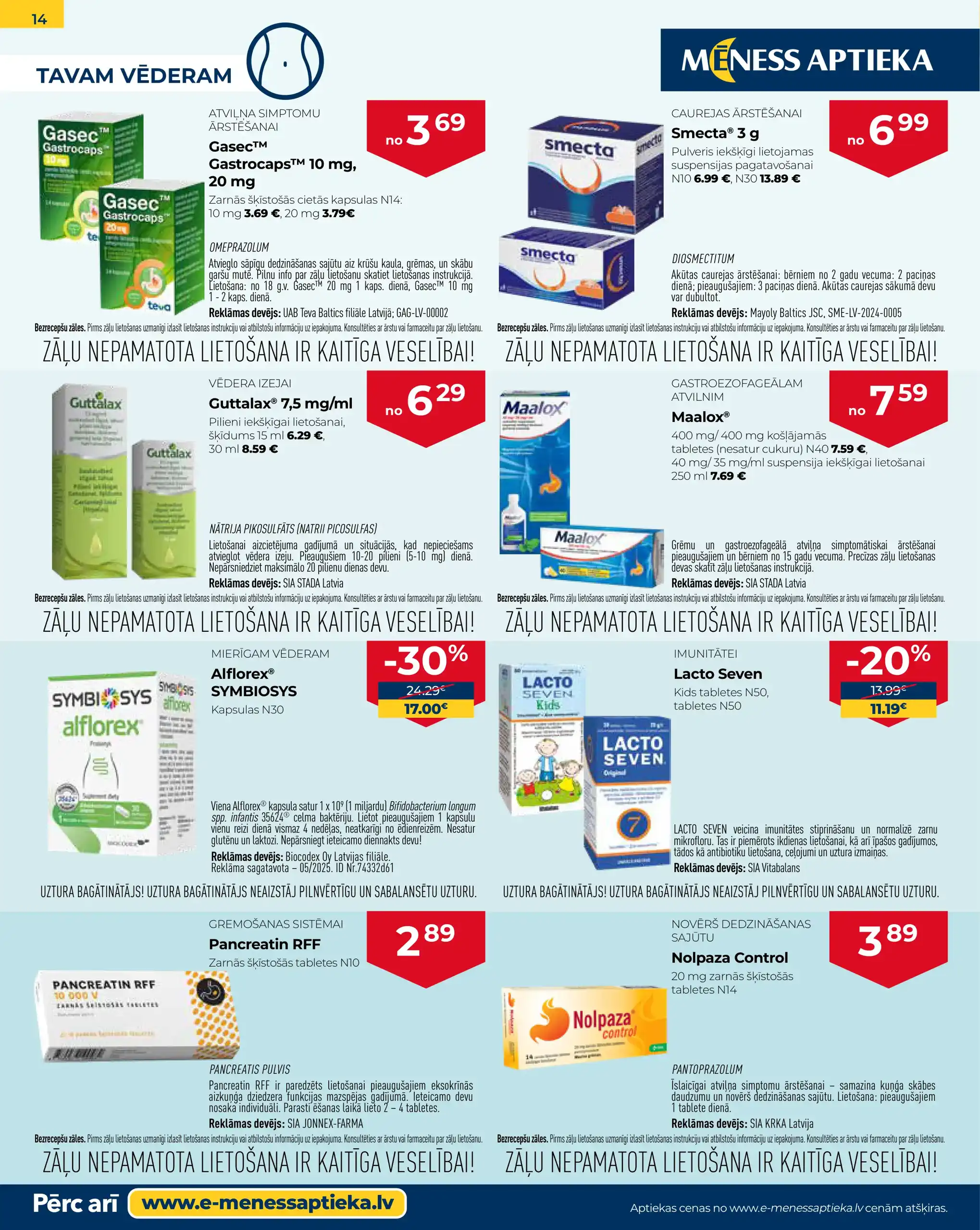 Mēness Aptieka 01-01-2026-31-01-2026 Page 14