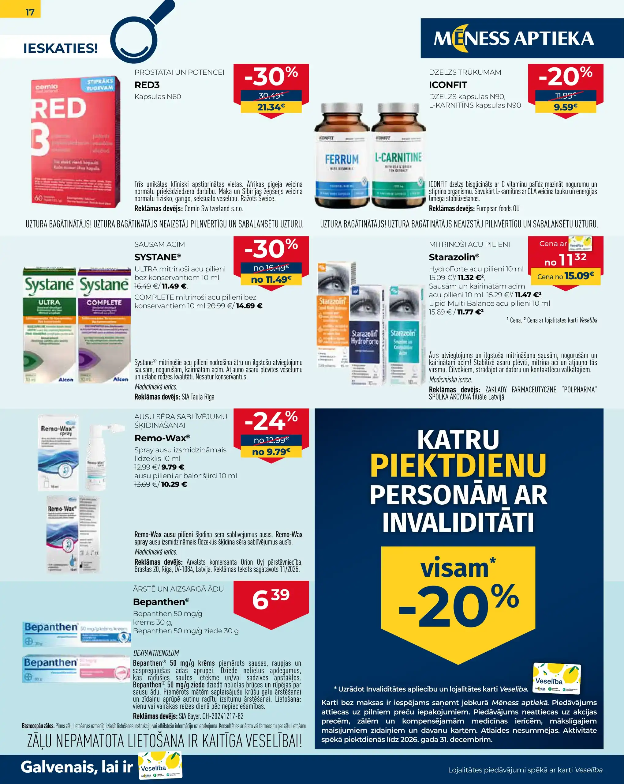 Mēness Aptieka 01-01-2026-31-01-2026 Page 17