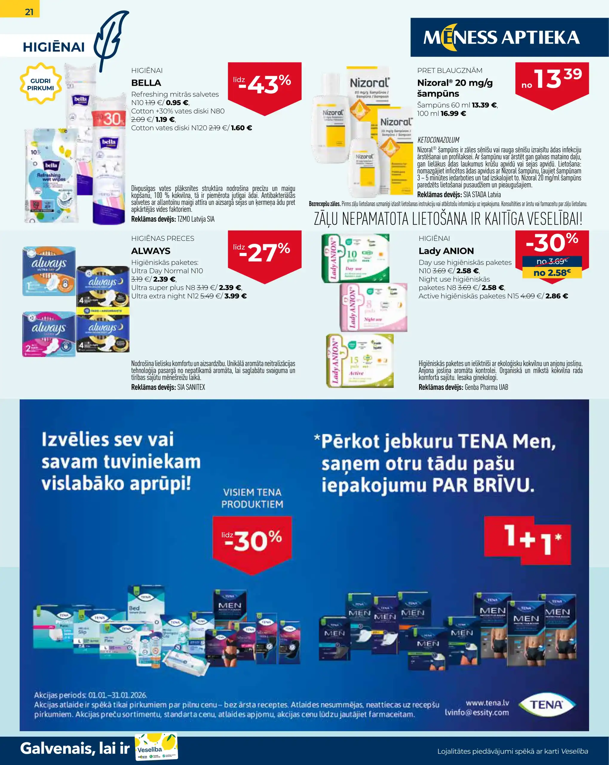 Mēness Aptieka 01-01-2026-31-01-2026 Page 21