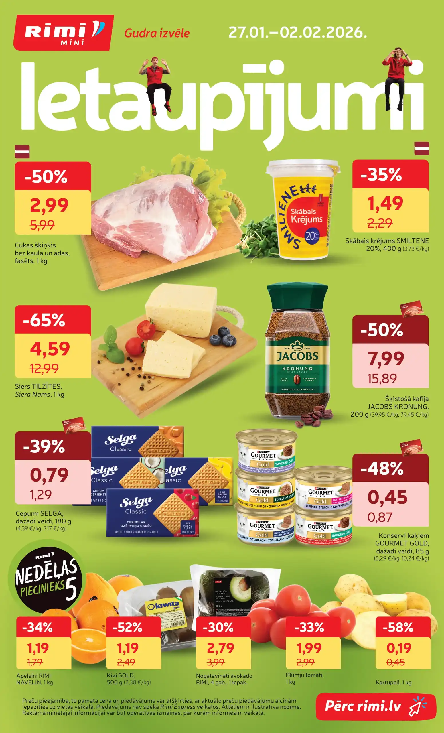 Mini Rimi Rimi Akcijas Buklets un Īpašie Piedāvājumi - VisiBukleti.lv