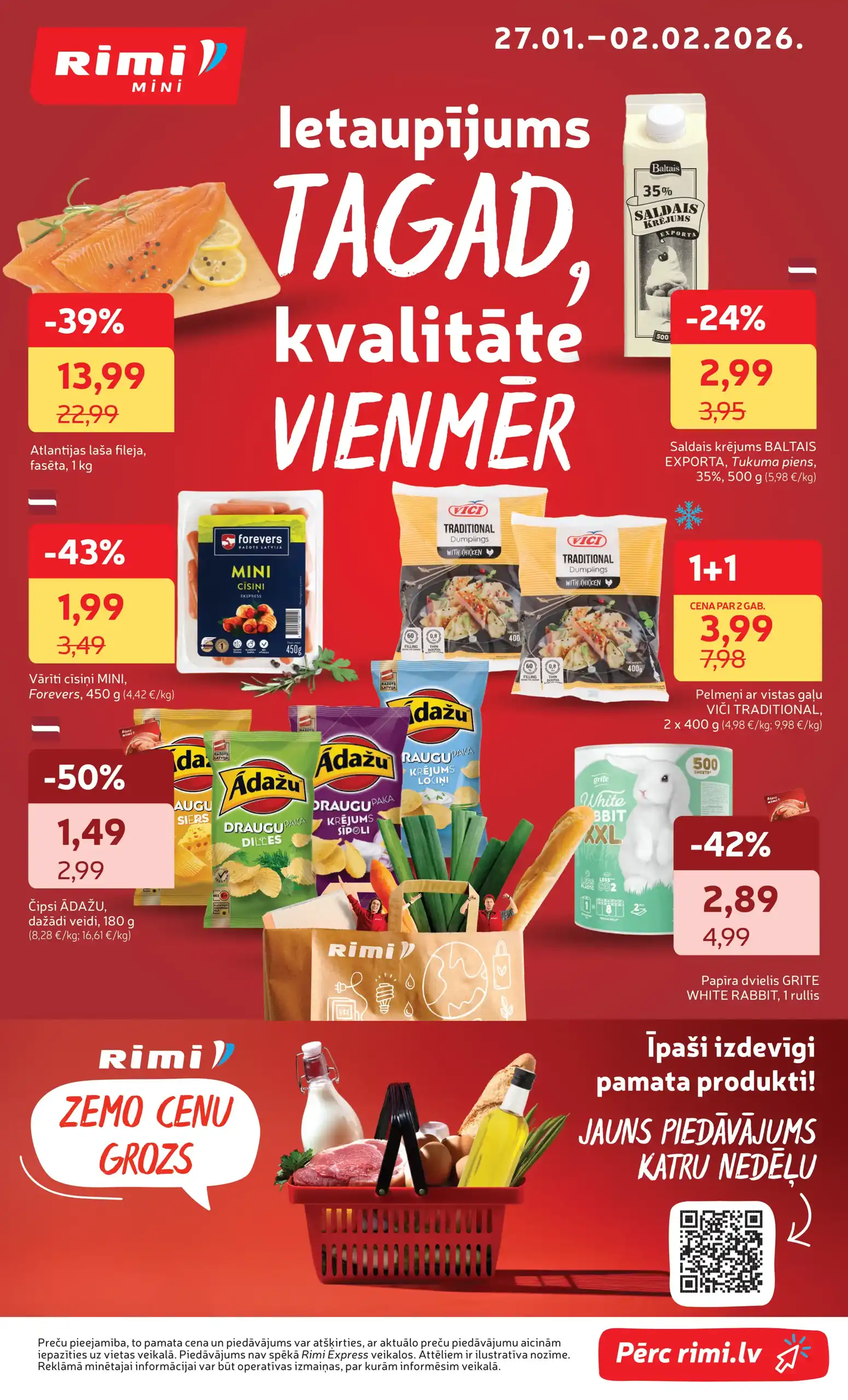 Mini Rimi Elemental Rimi Akcijas Buklets un Īpašie Piedāvājumi - VisiBukleti.lv