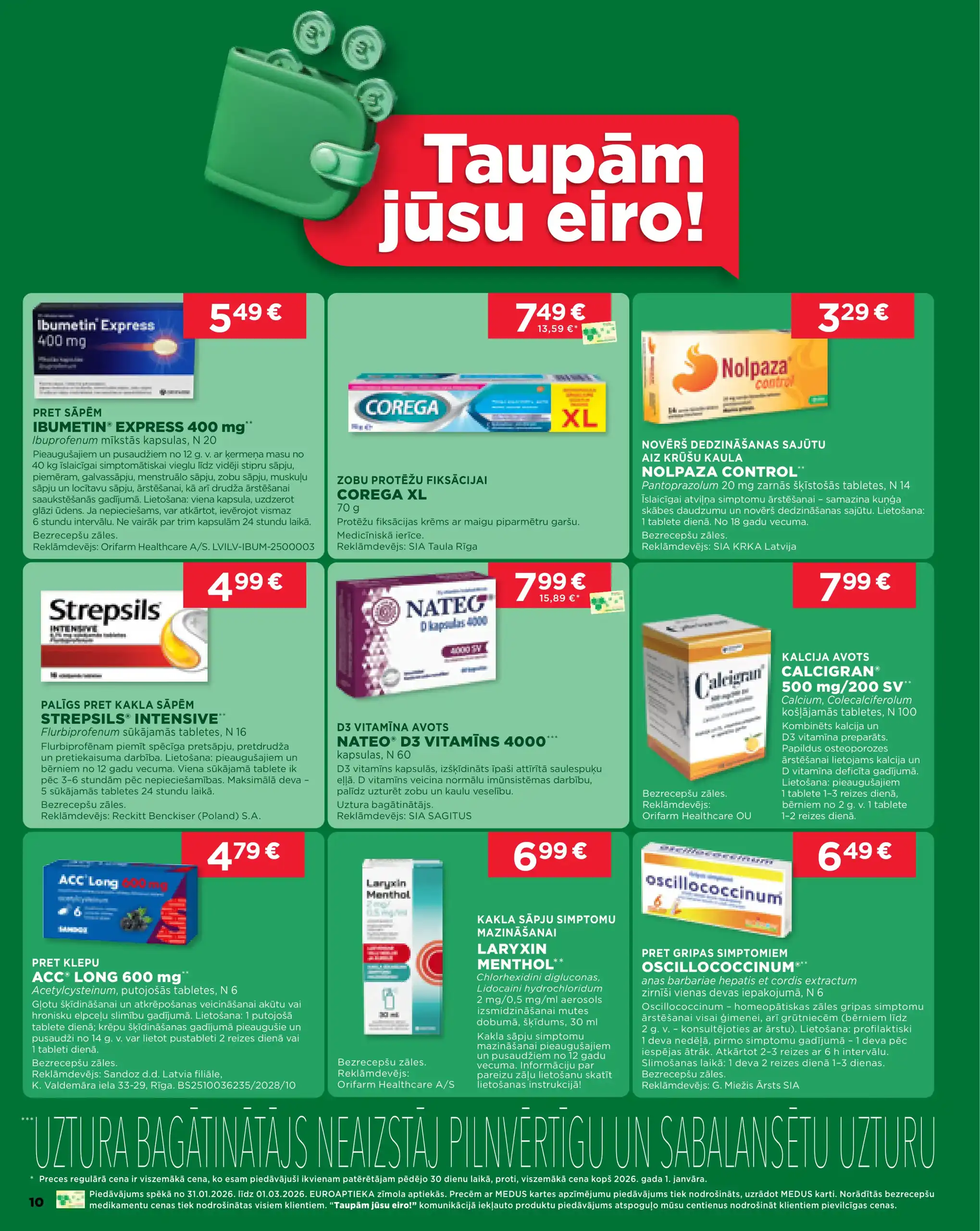 EUROAPTIEKA 31-01-2026-01-03-2026 Page 10