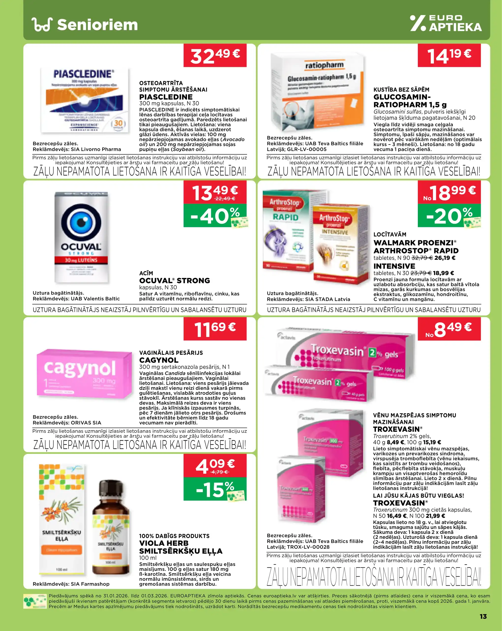 EUROAPTIEKA 31-01-2026-01-03-2026 Page 13