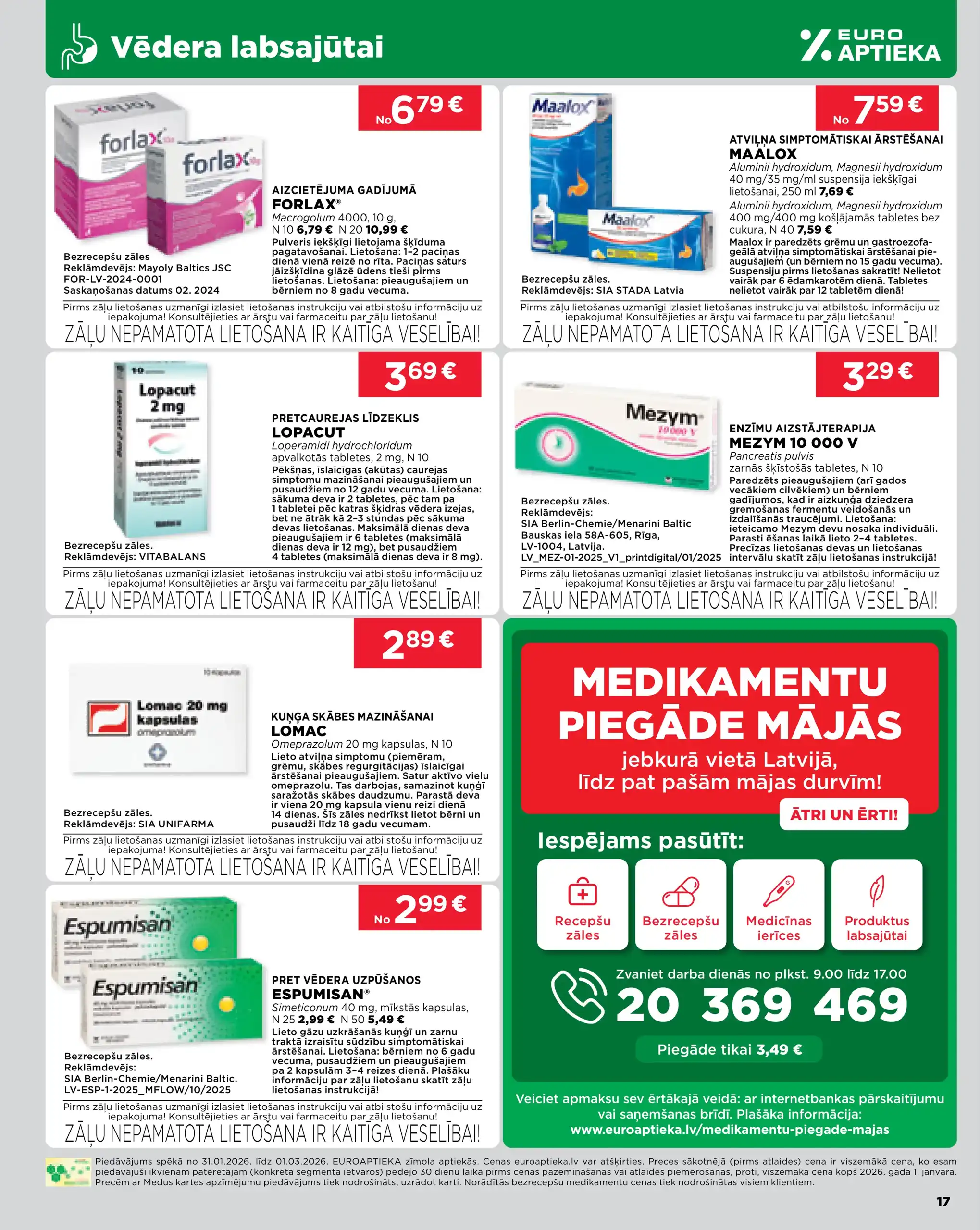 EUROAPTIEKA 31-01-2026-01-03-2026 Page 17