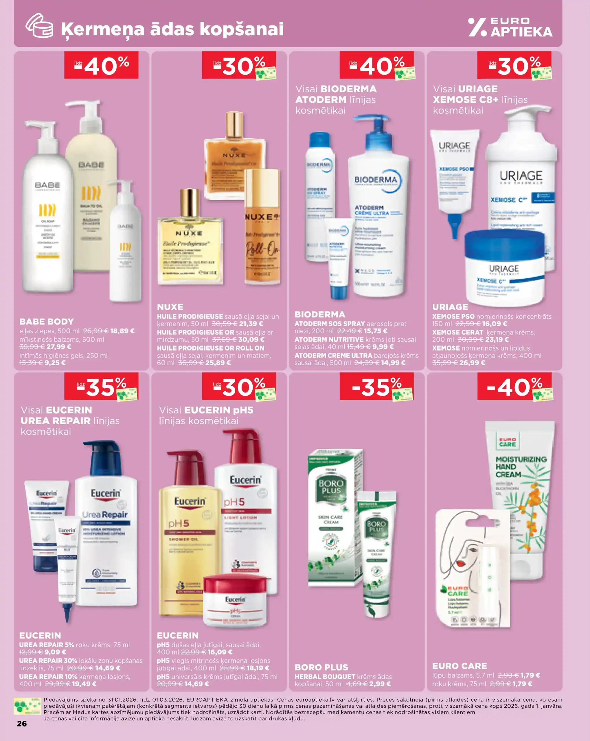 EUROAPTIEKA 31-01-2026-01-03-2026 Page 26