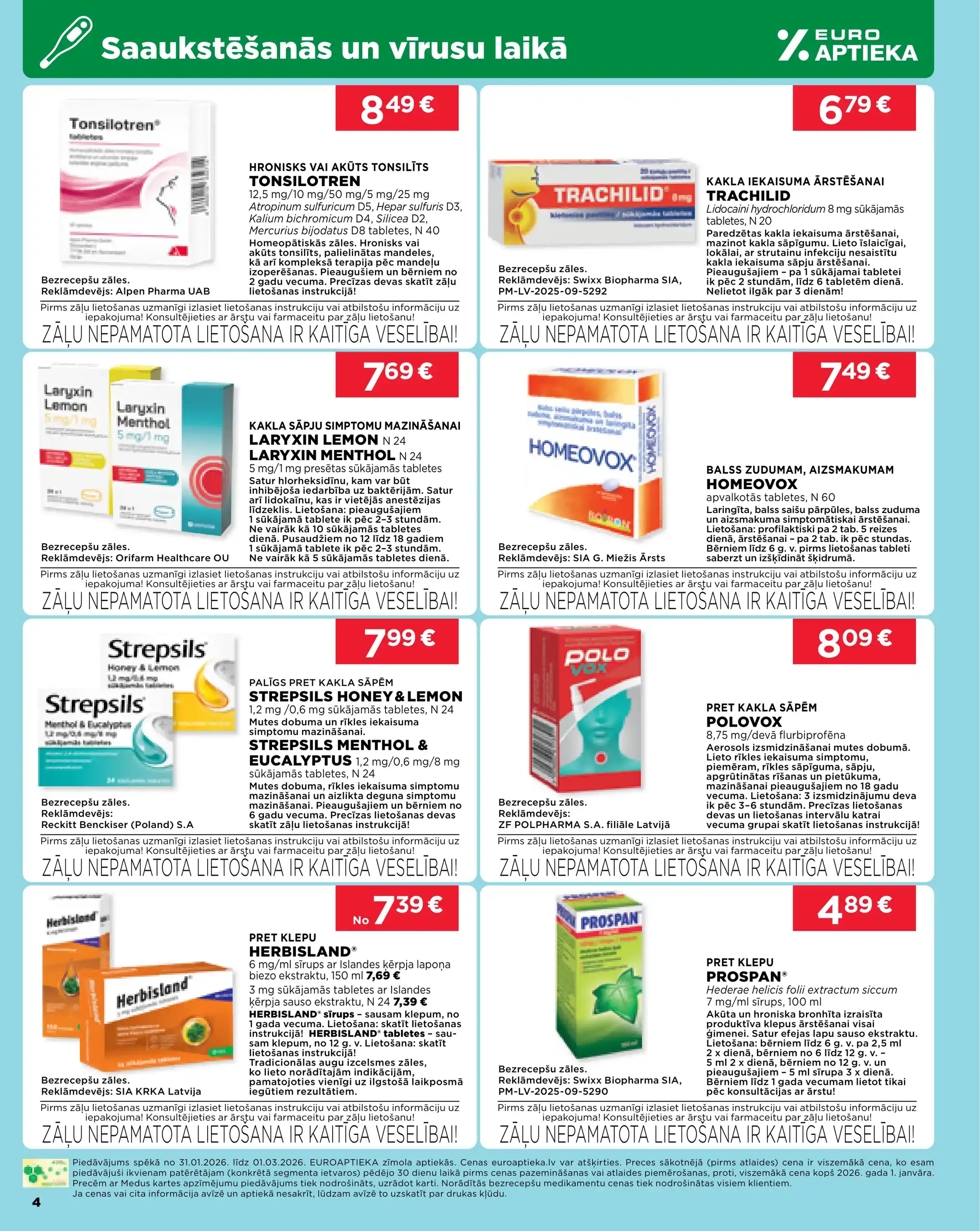 EUROAPTIEKA 31-01-2026-01-03-2026 Page 4