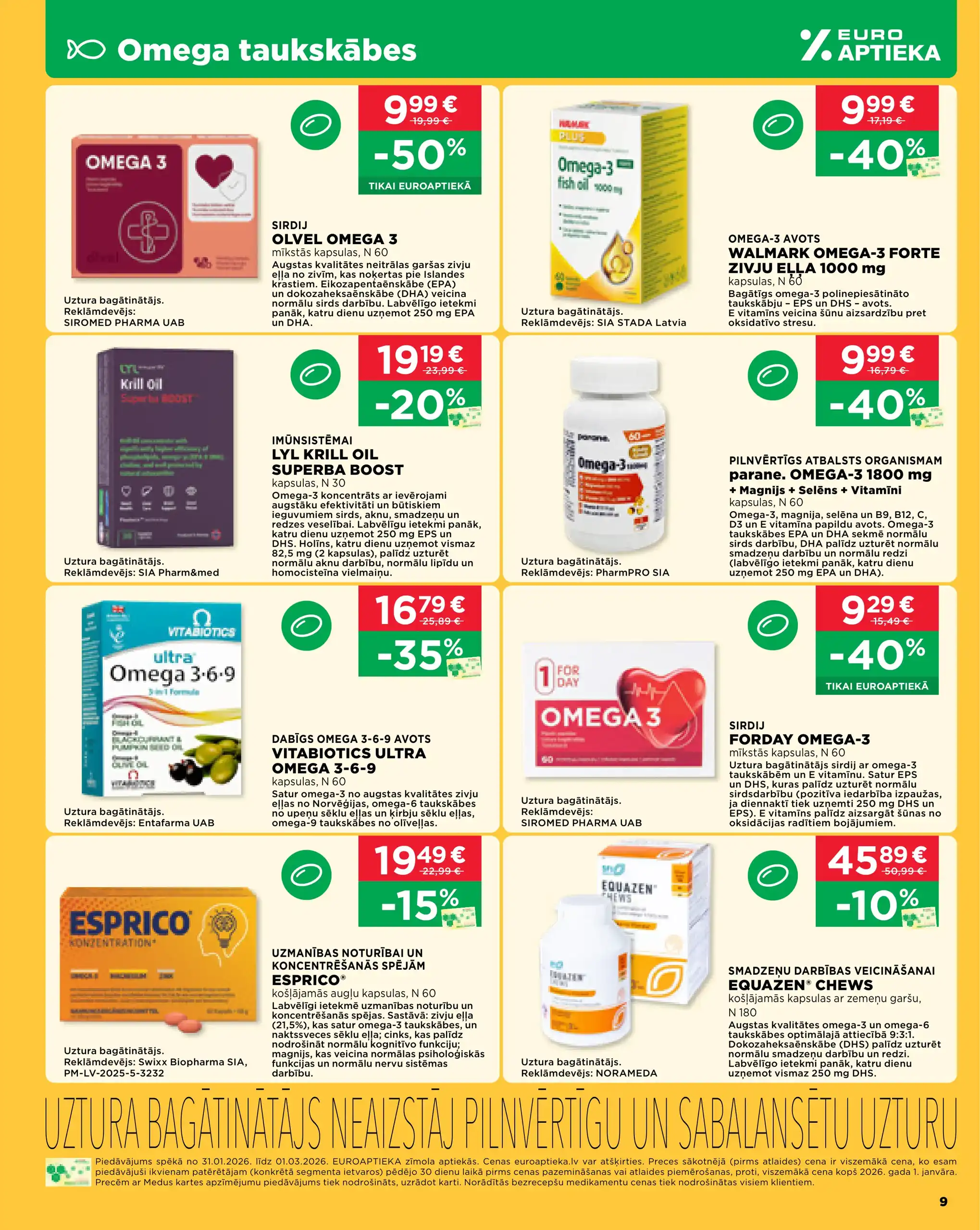EUROAPTIEKA 31-01-2026-01-03-2026 Page 9