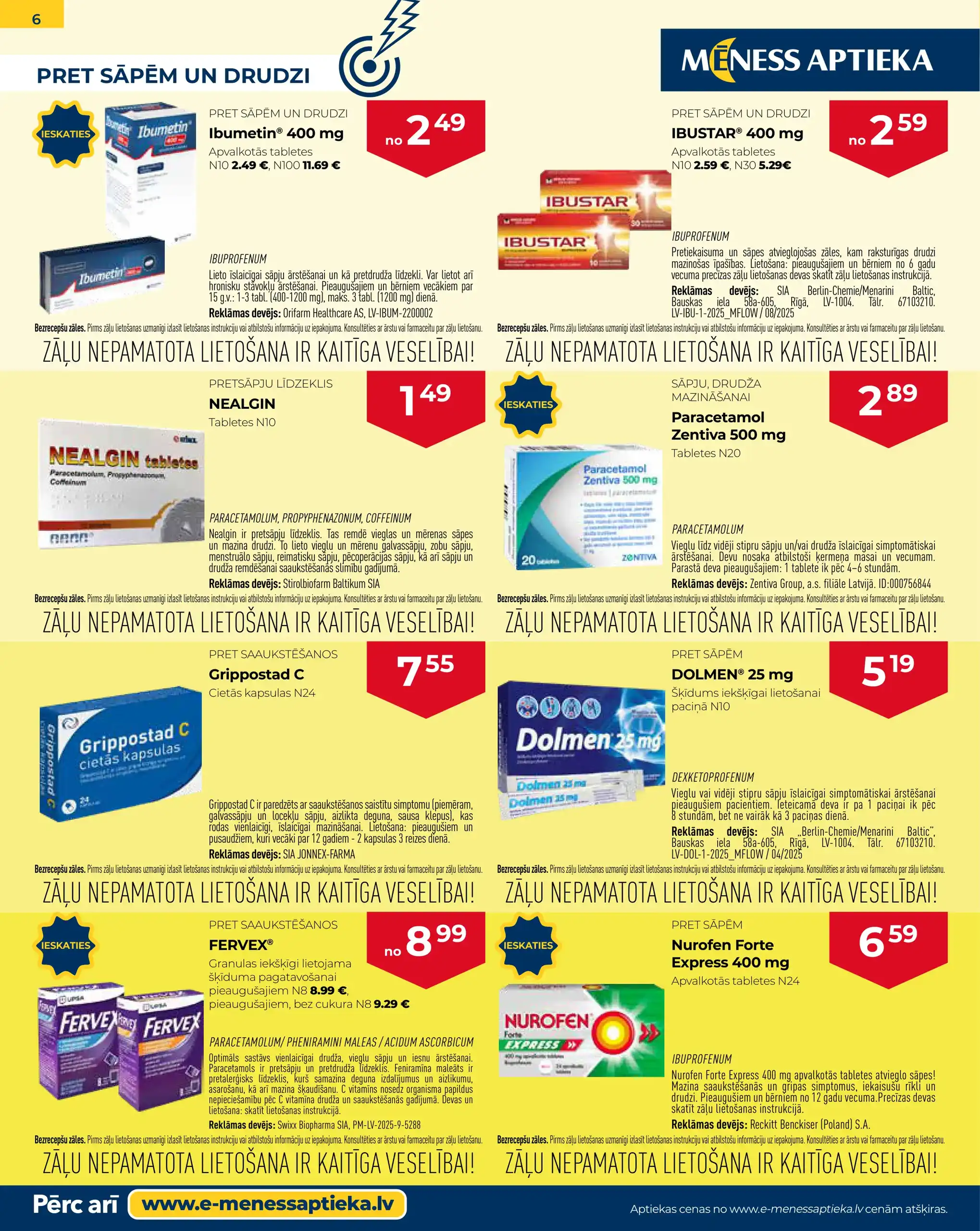 Mēness Aptieka 01-02-2026-28-02-2026 Page 6