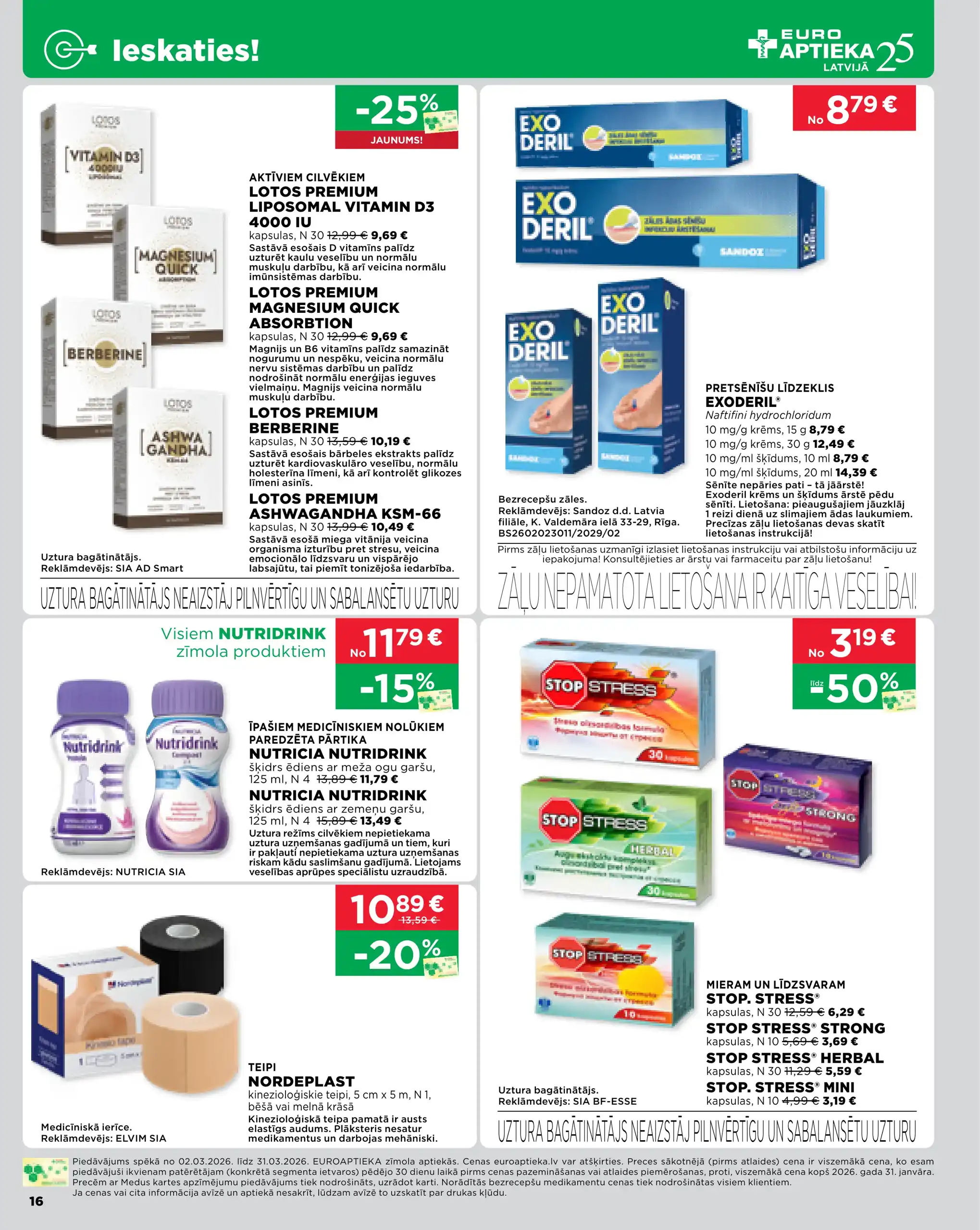 EUROAPTIEKA 02-03-2026-31-03-2026 Page 16