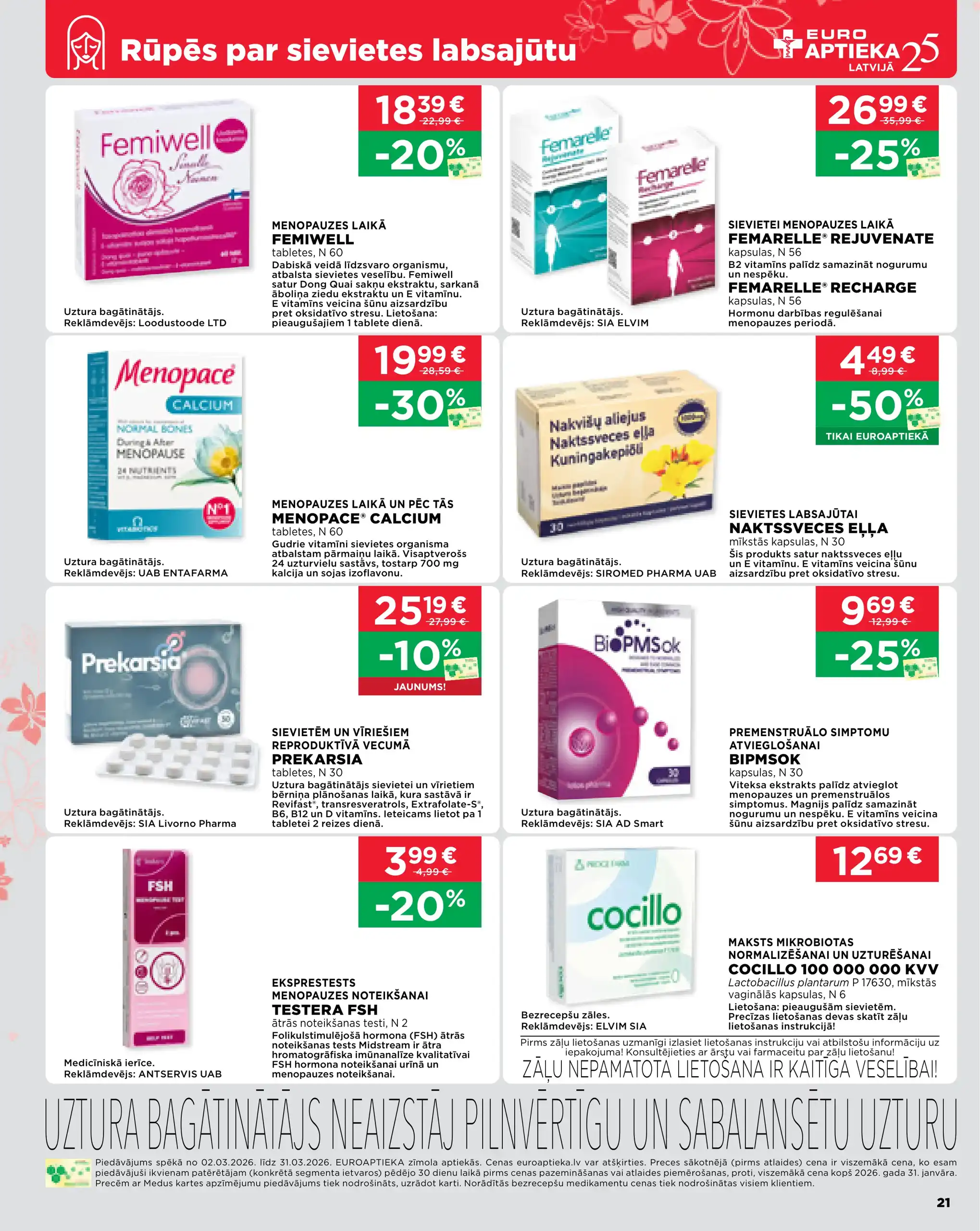 EUROAPTIEKA 02-03-2026-31-03-2026 Page 21
