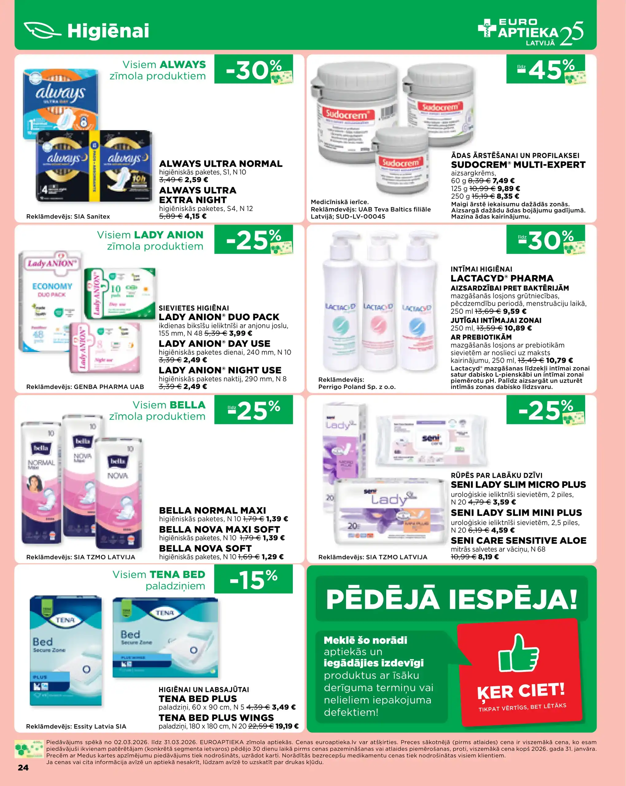 EUROAPTIEKA 02-03-2026-31-03-2026 Page 24