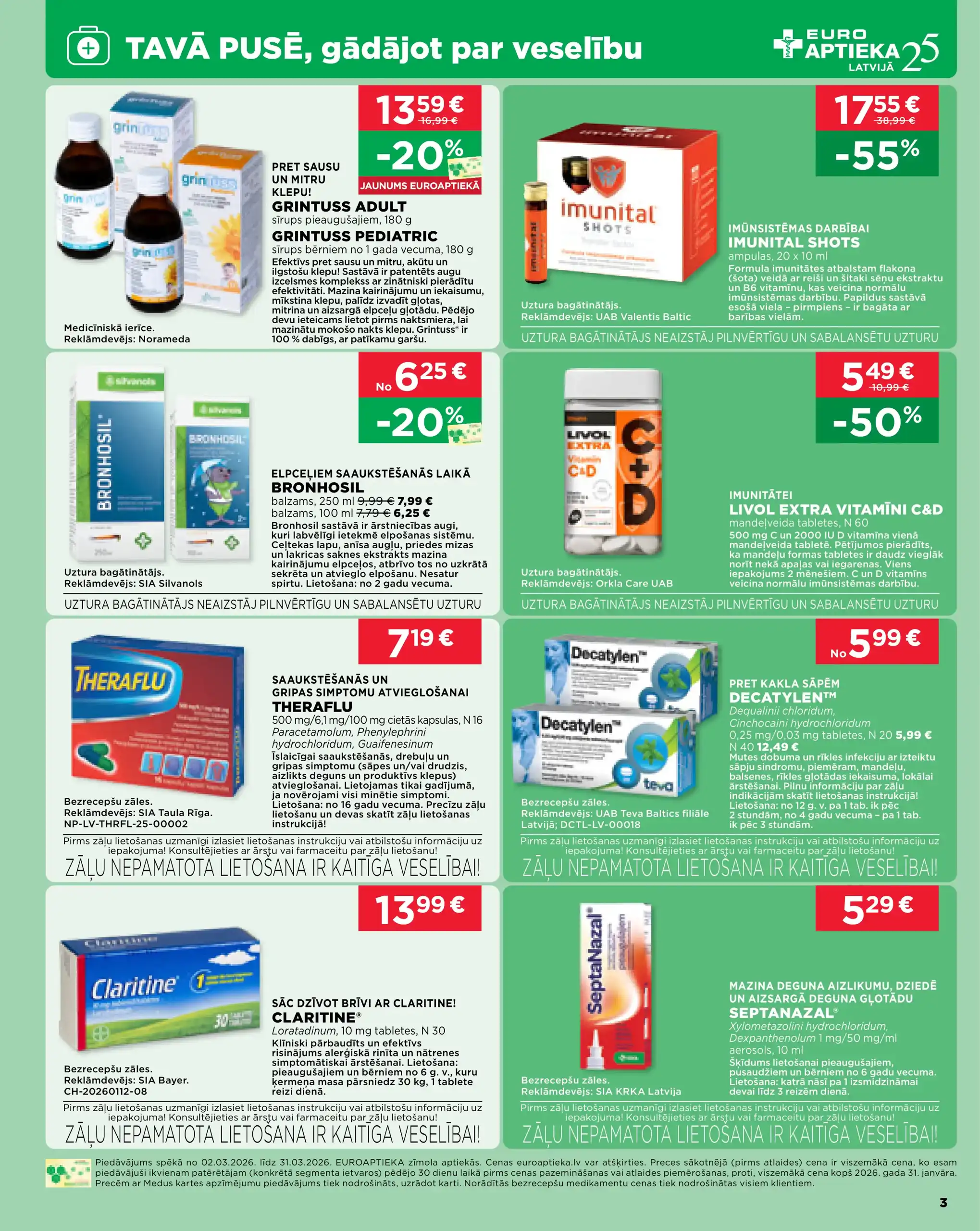 EUROAPTIEKA 02-03-2026-31-03-2026 Page 3