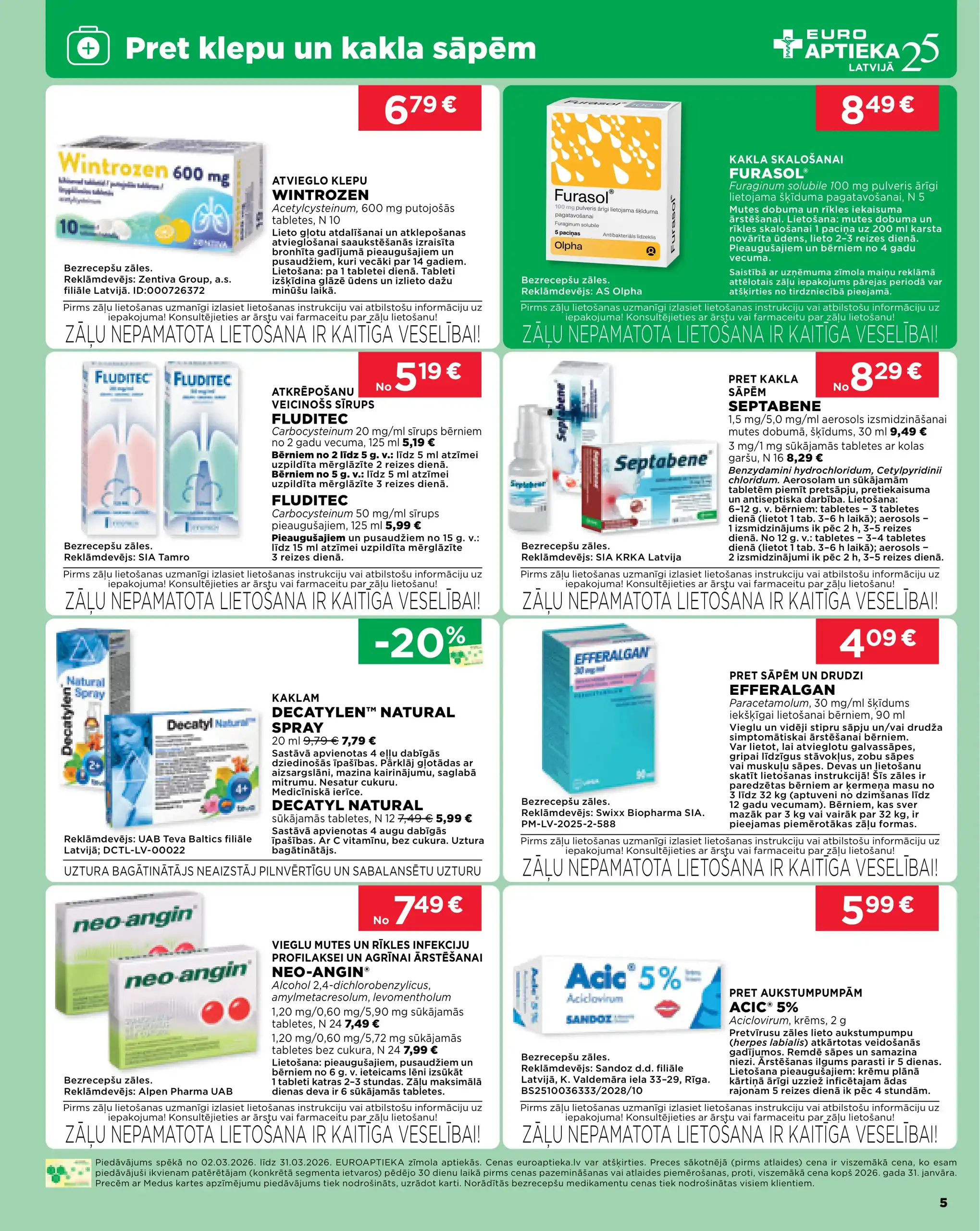 EUROAPTIEKA 02-03-2026-31-03-2026 Page 5