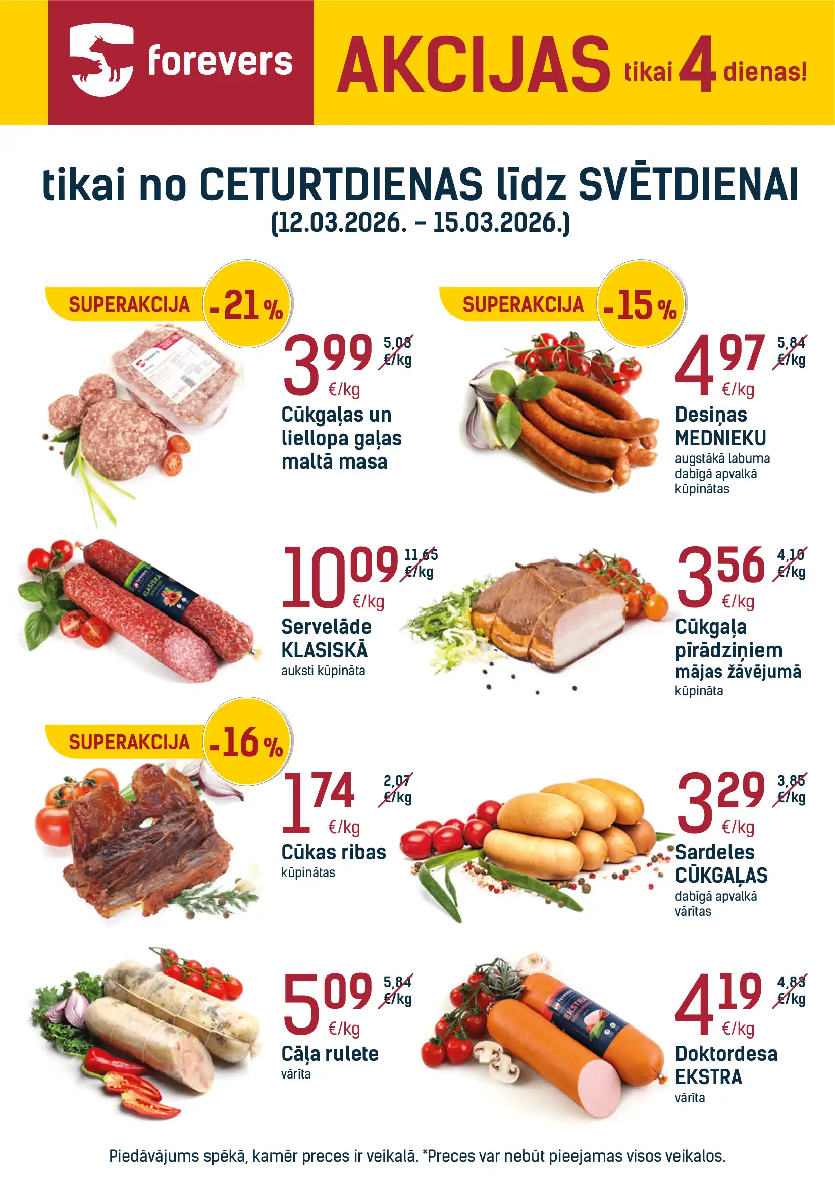 Forevers 12-03-2026-15-03-2026