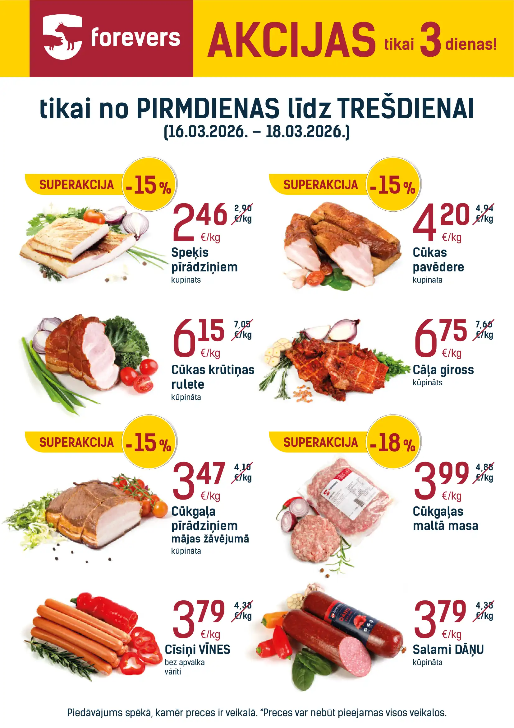 Forevers 16-03-2026-18-03-2026