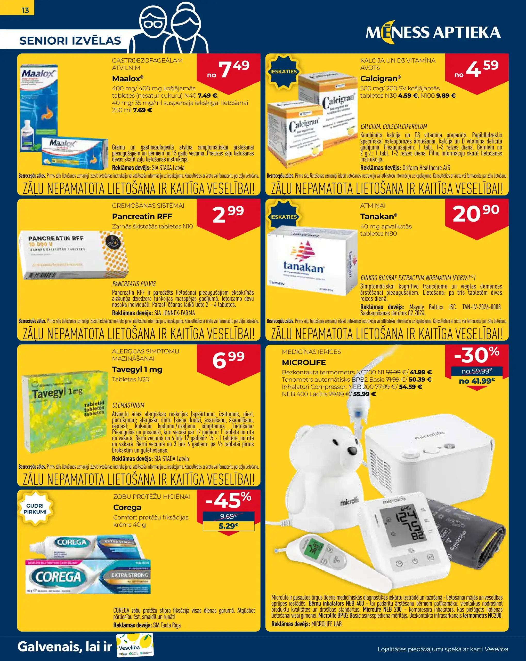 Mēness Aptieka 01-03-2026-31-03-2026 Page 13