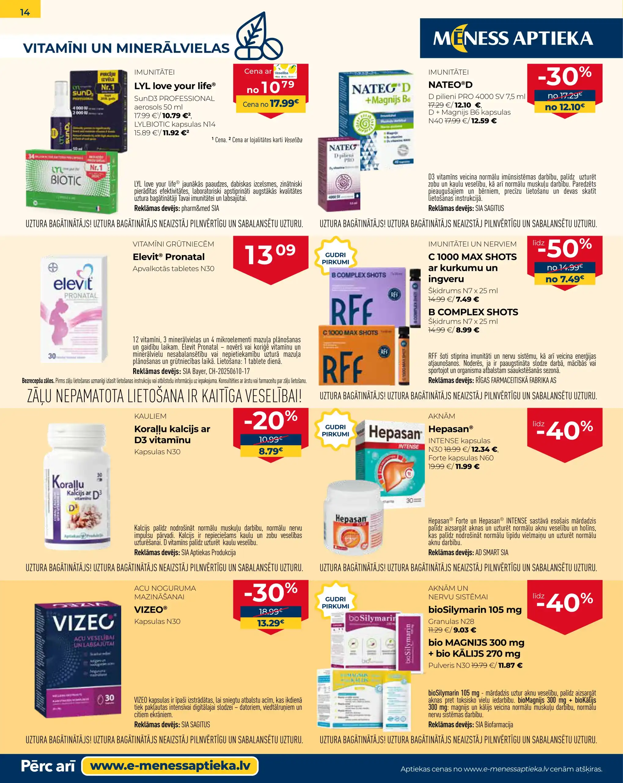 Mēness Aptieka 01-03-2026-31-03-2026 Page 14