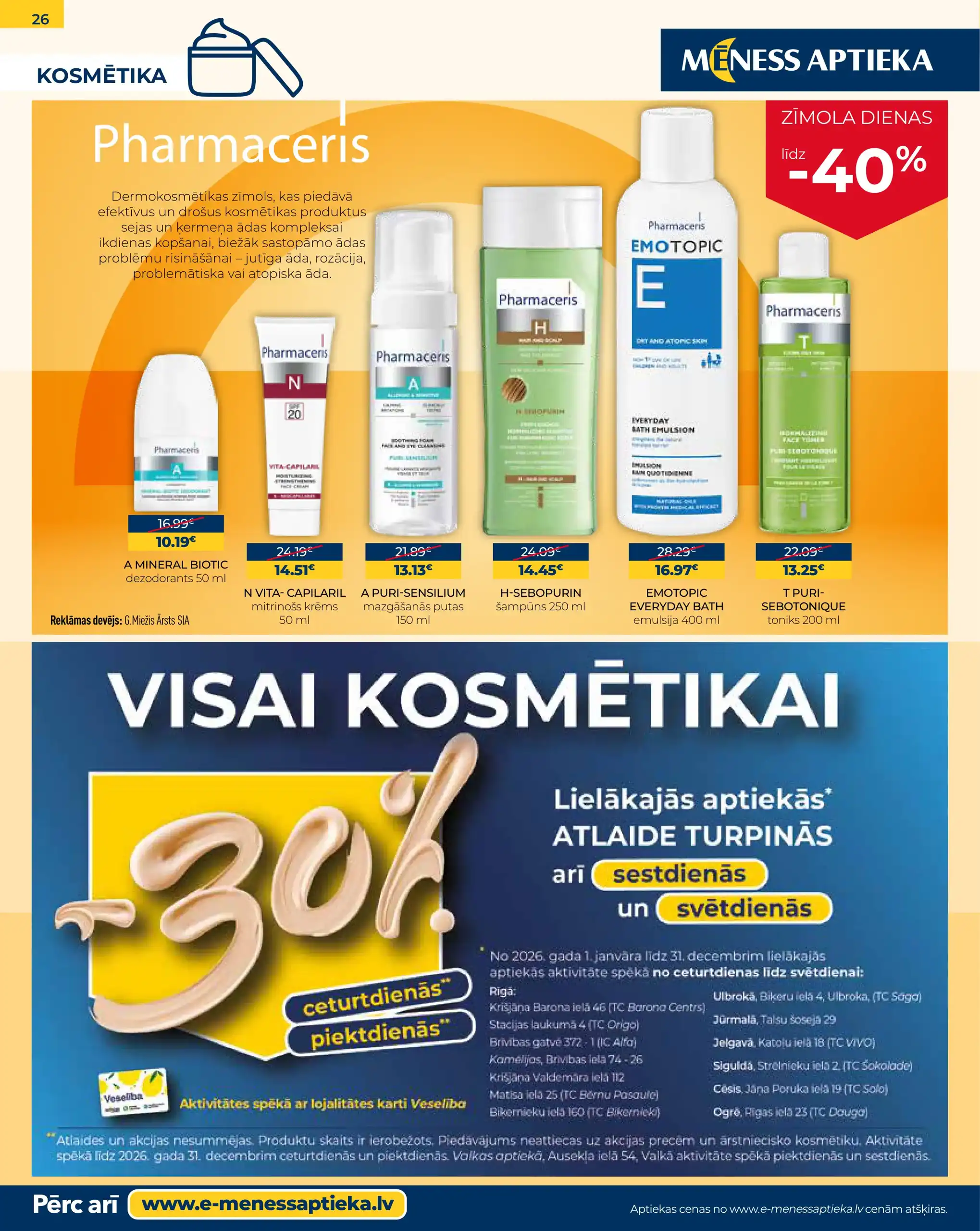 Mēness Aptieka 01-03-2026-31-03-2026 Page 26