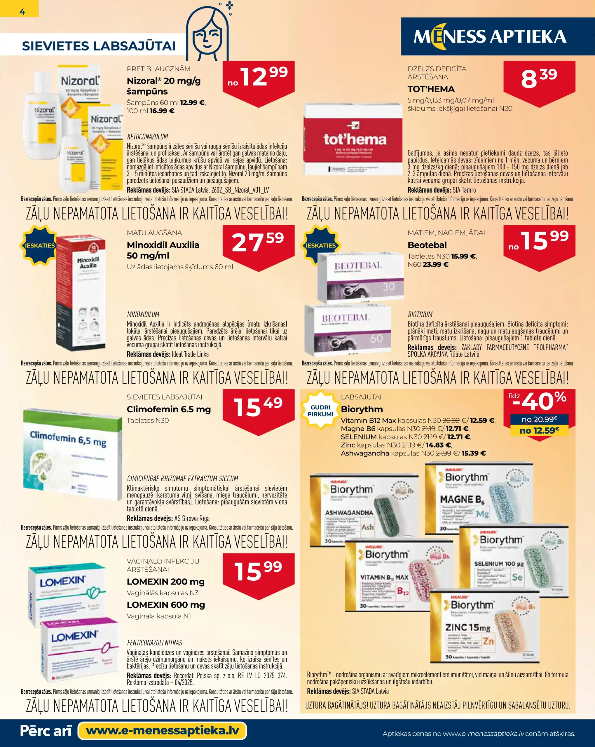 Mēness Aptieka 01-03-2026-31-03-2026 Page 4