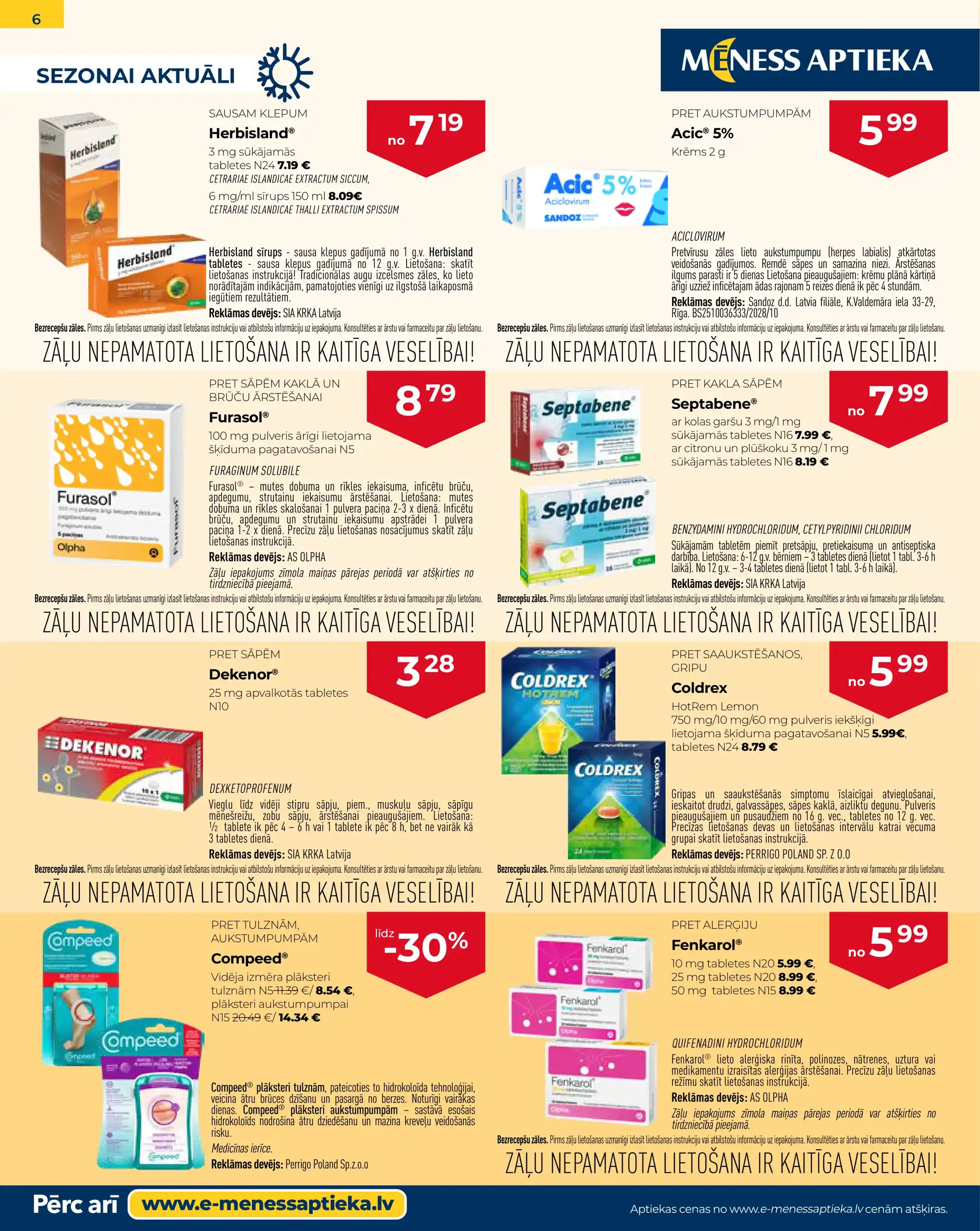 Mēness Aptieka 01-03-2026-31-03-2026 Page 6