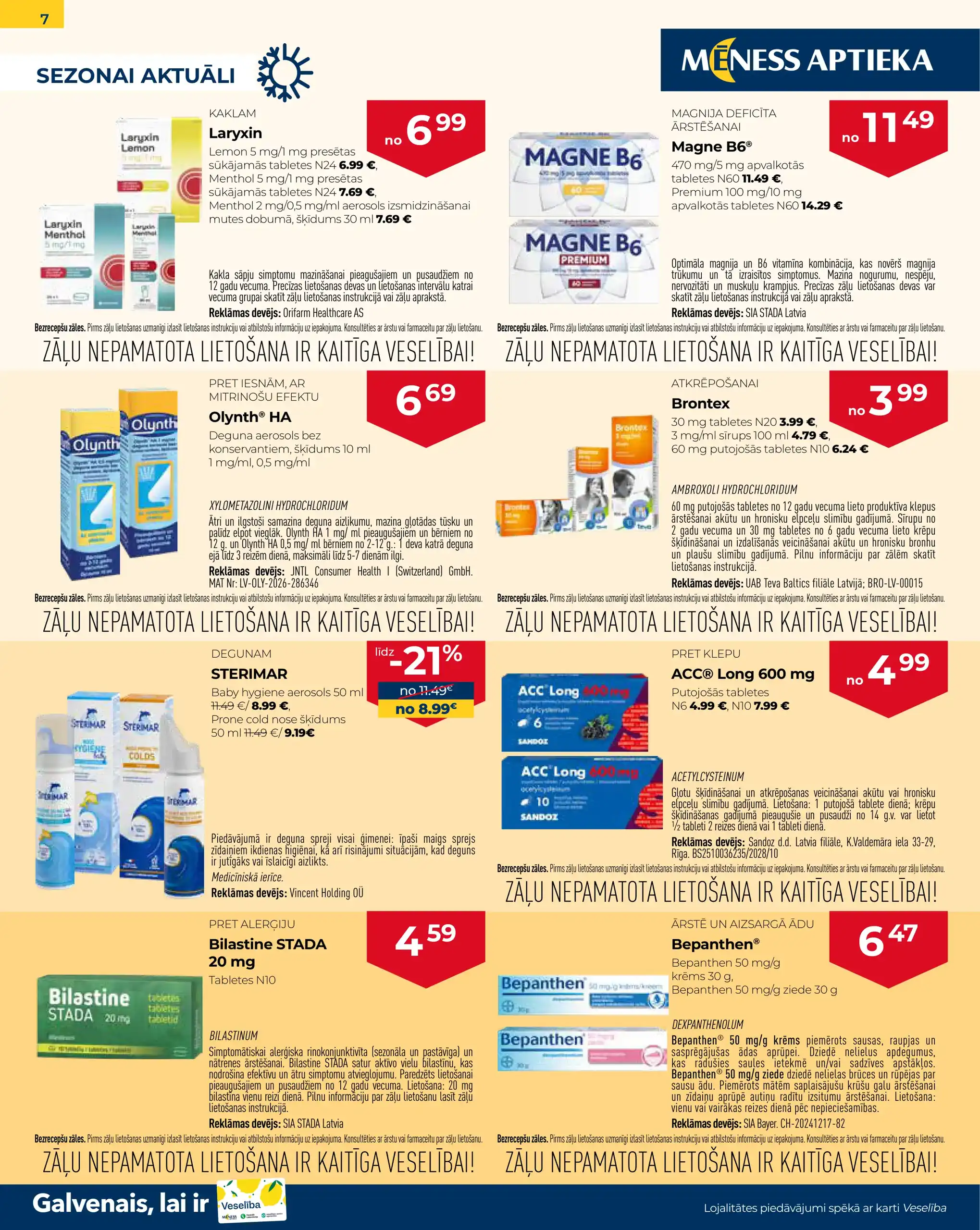 Mēness Aptieka 01-03-2026-31-03-2026 Page 7