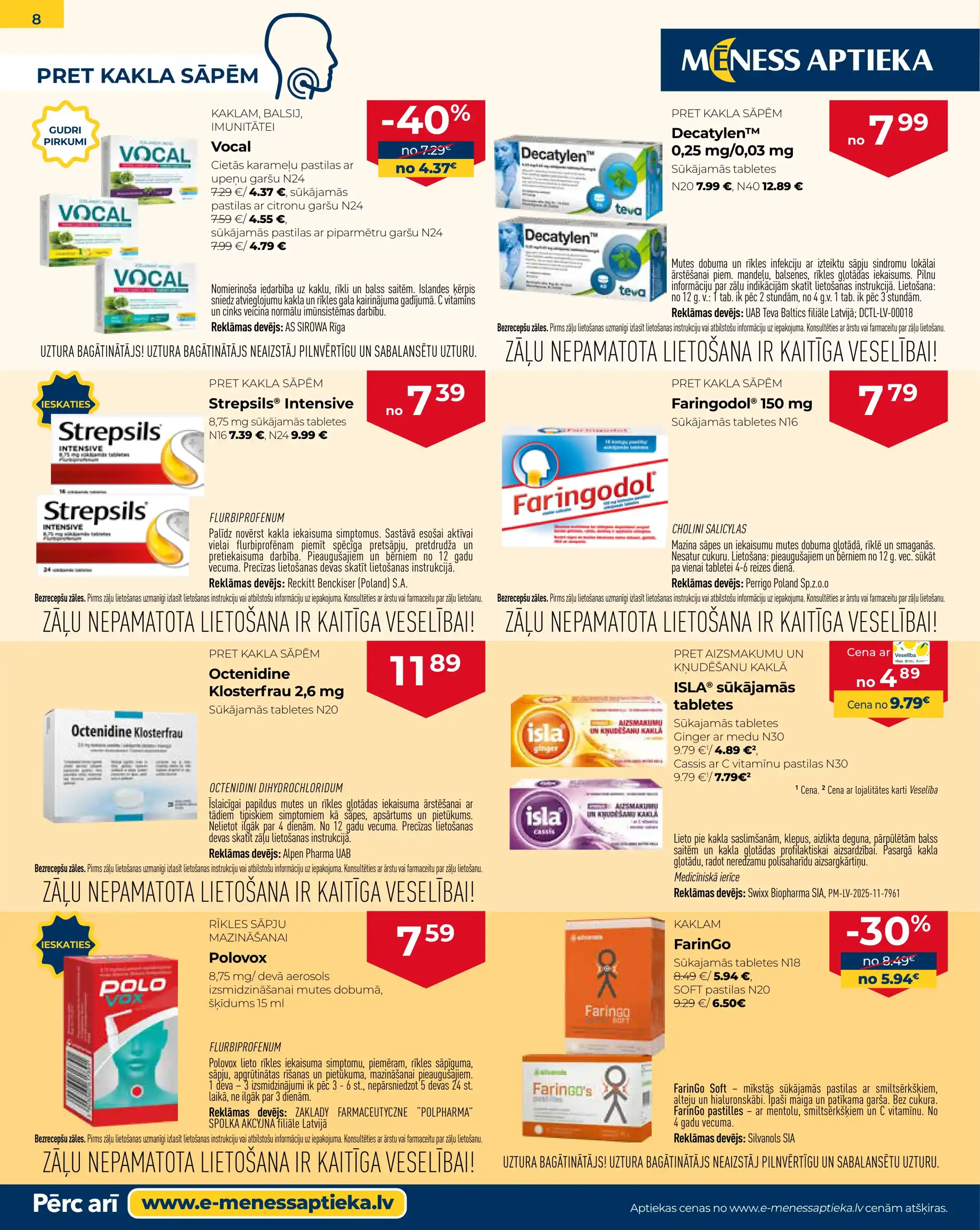 Mēness Aptieka 01-03-2026-31-03-2026 Page 8